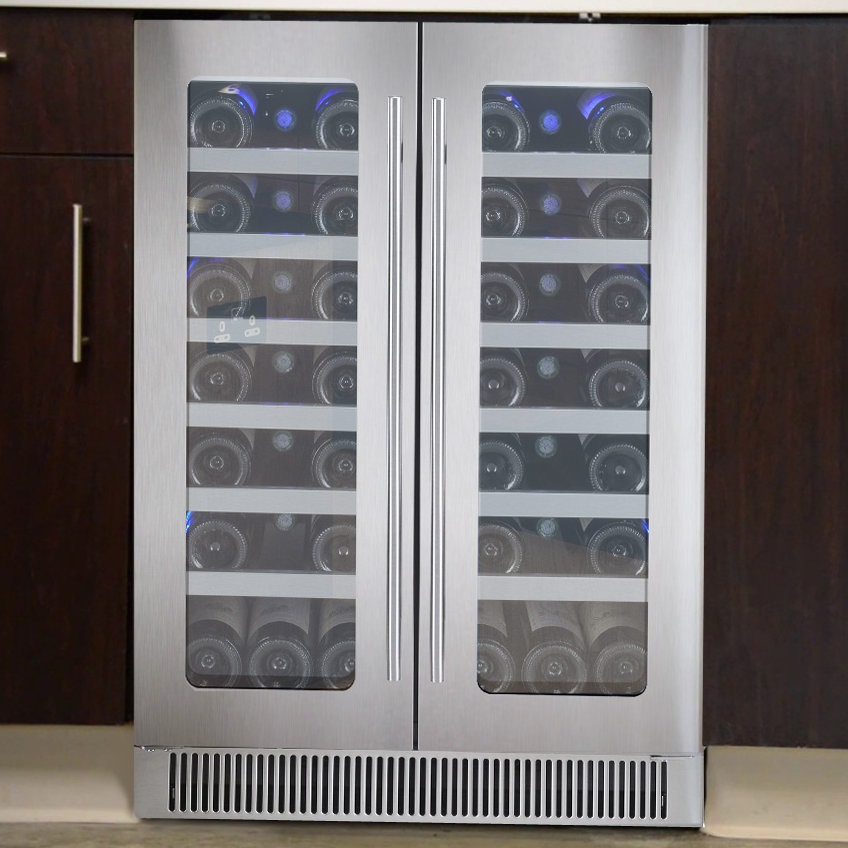 Allavino Reserva 42 Bottle Dual Zone Built In Wine Refrigerator