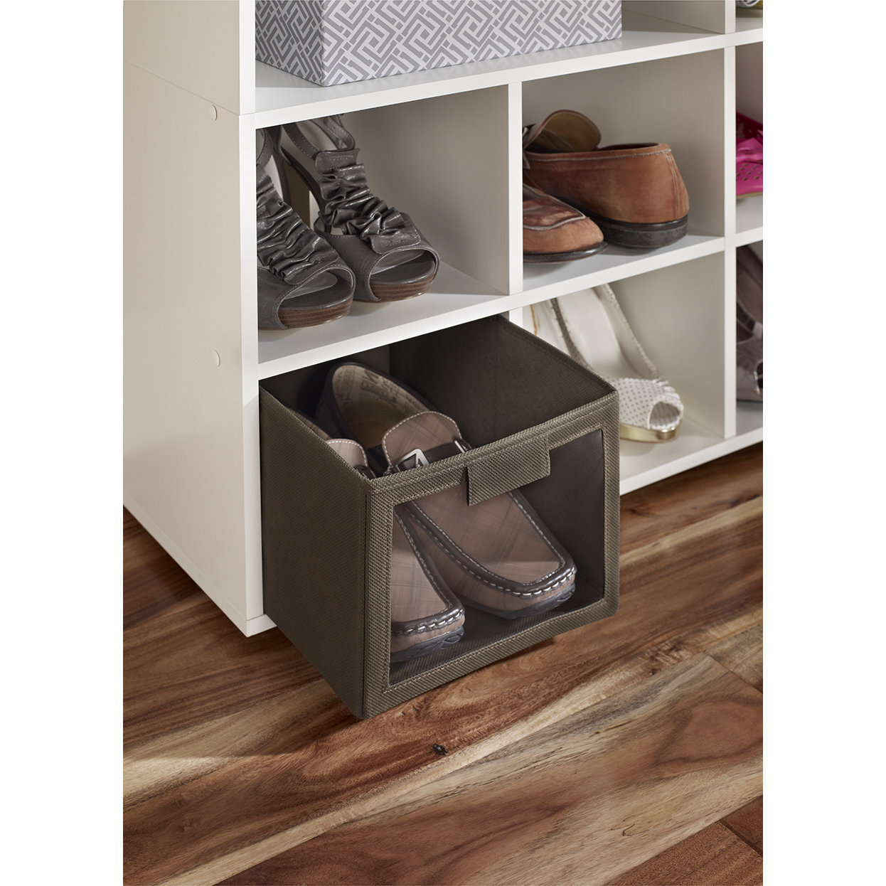 ClosetMaid Fabric Bin with Window & Reviews Wayfair