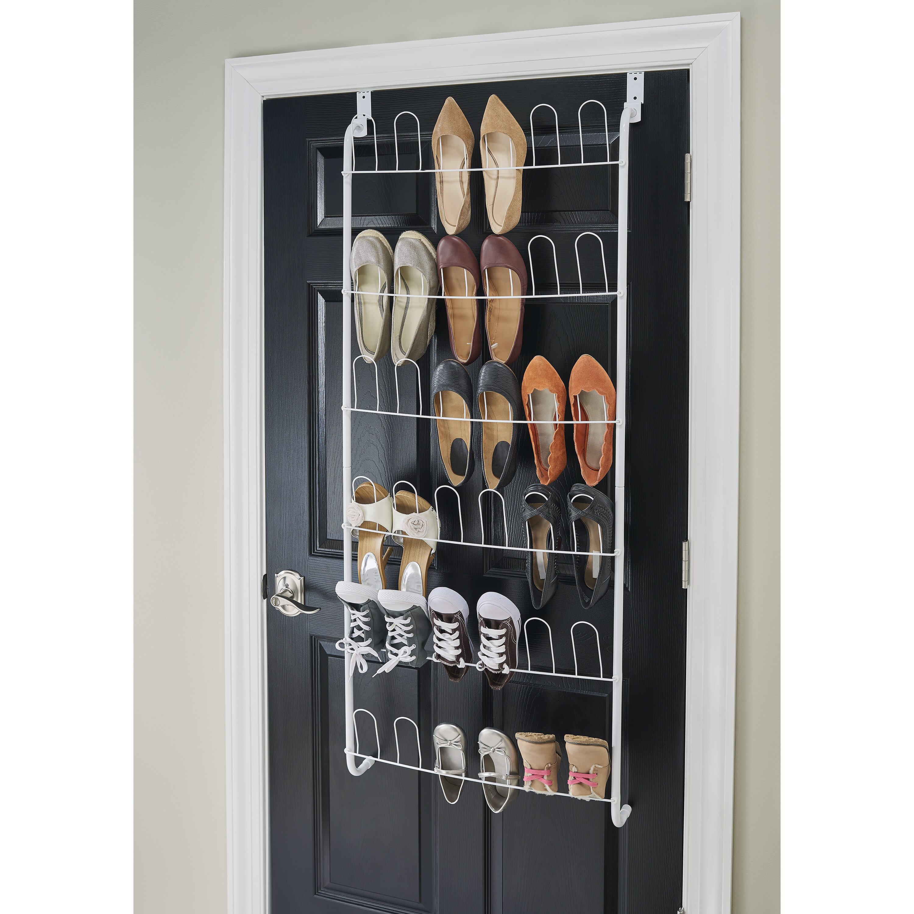 6-Tier Overdoor Shoe Organizer | Wayfair