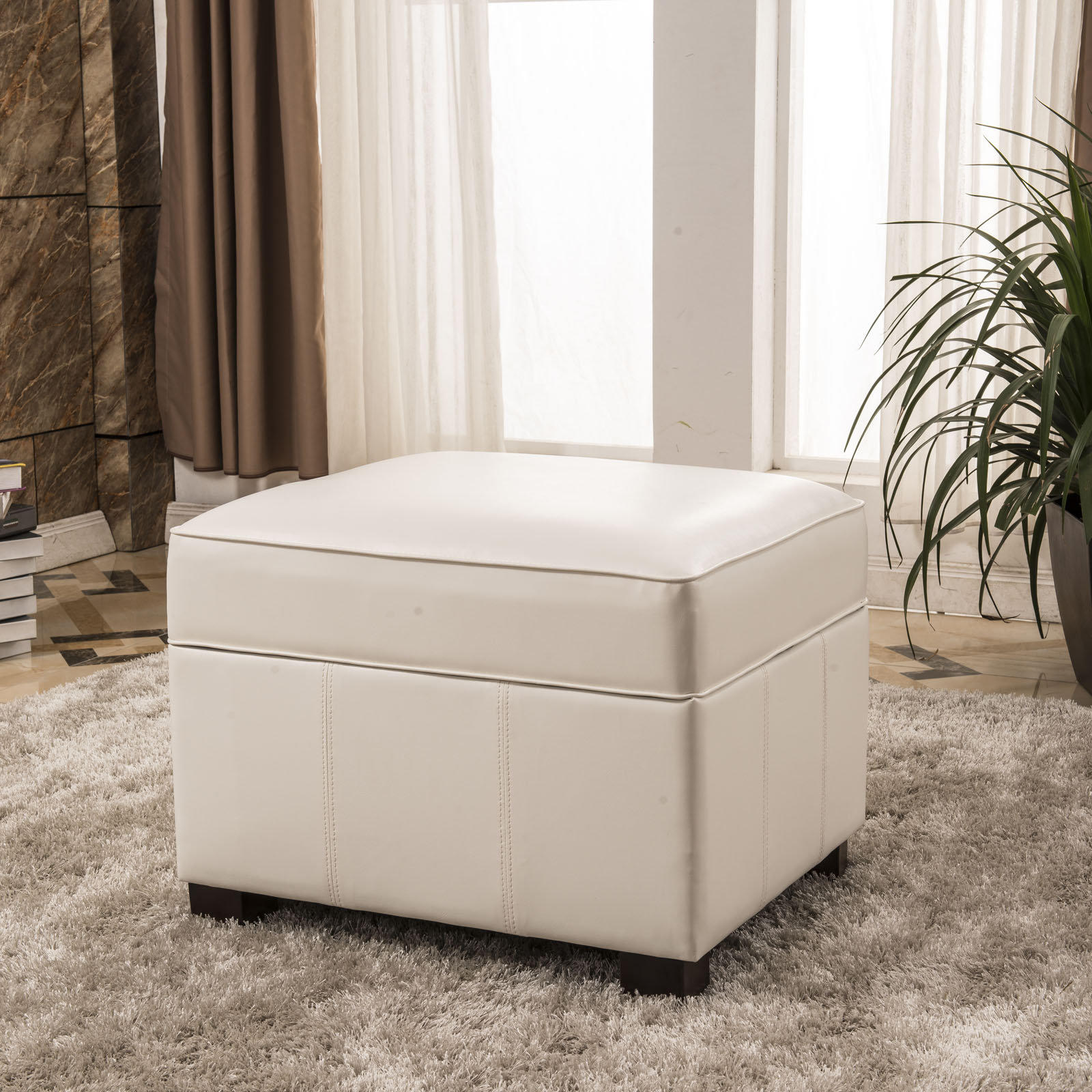 Bellasario Collection Elegant Storage Ottoman & Reviews Wayfair
