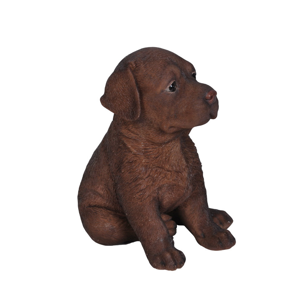 labrador puppy statue