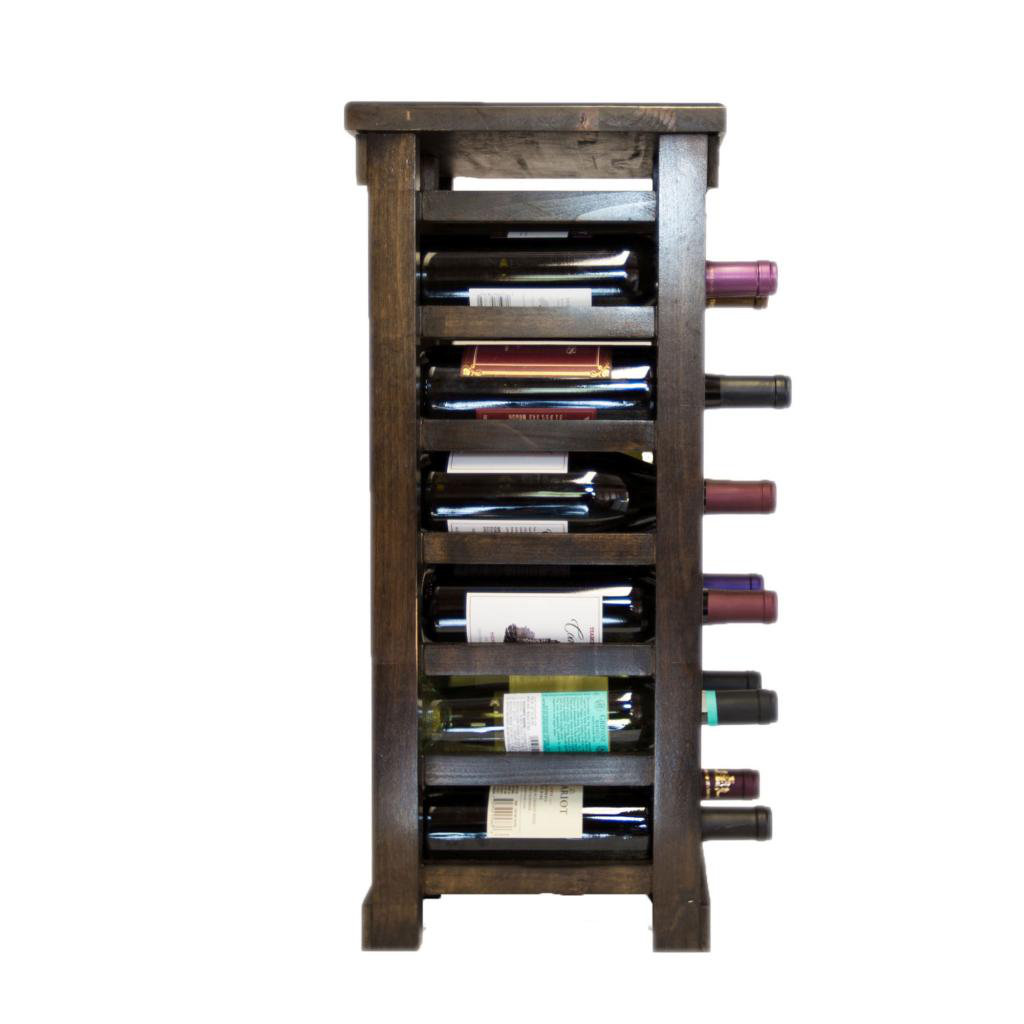 12 Bottle Floor Wine Rack Wayfair