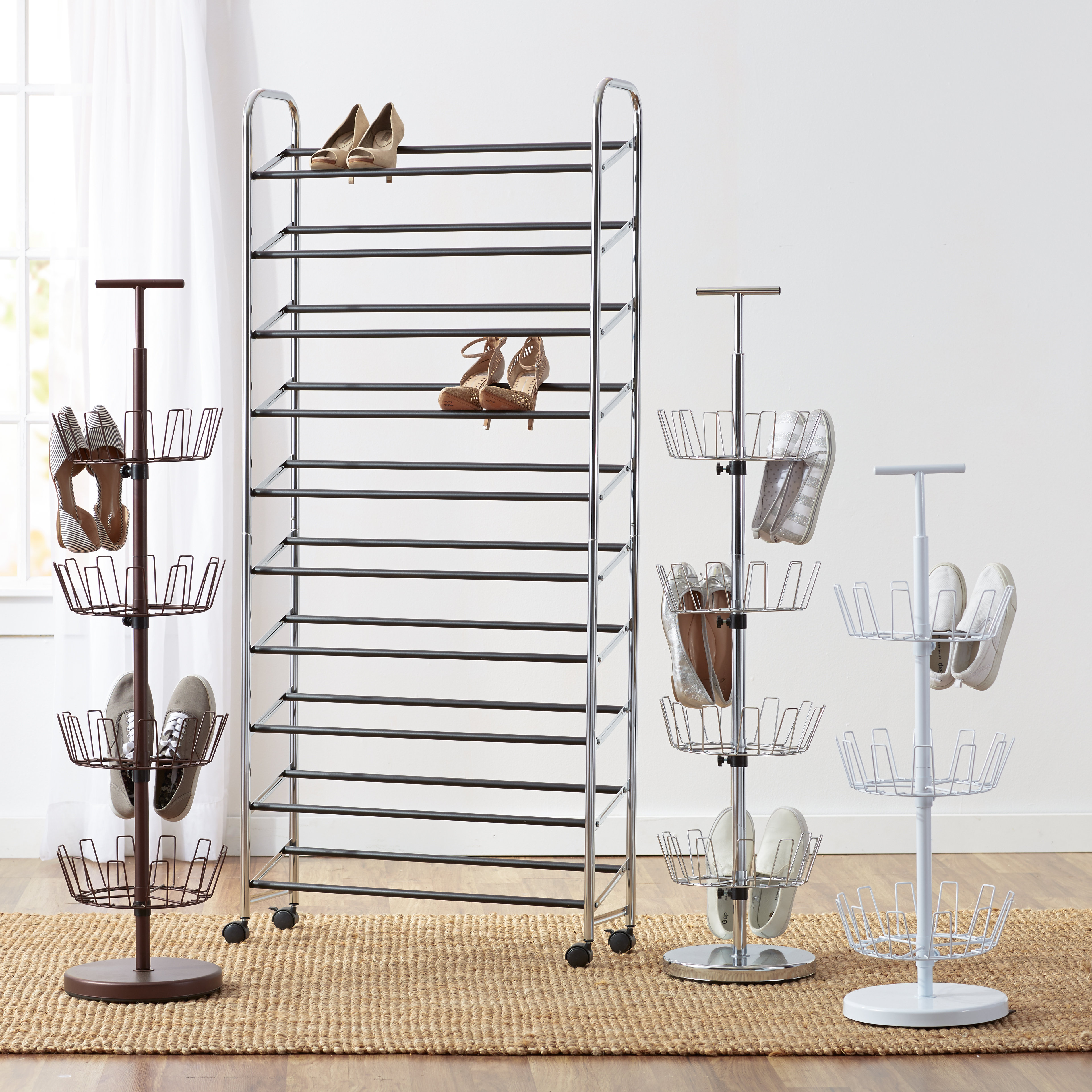 Wayfair Basics Wayfair Basics 4 Tier Shoe Rack & Reviews Wayfair