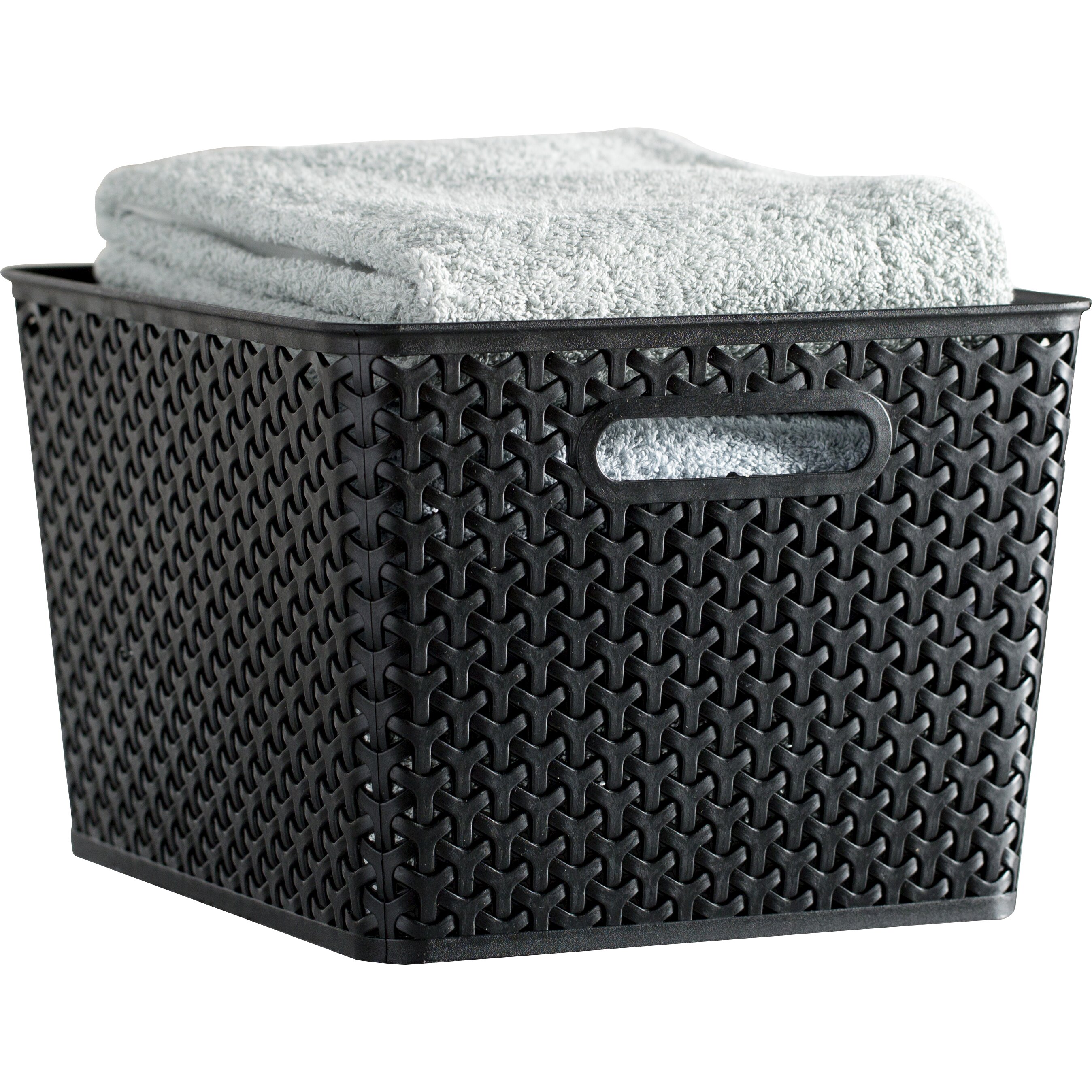 Wayfair Basics Wayfair Basics Plastic Storage Bin & Reviews | Wayfair