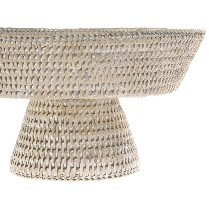 La Jolla Pedestal Rattan Fruit Bowl Wayfair