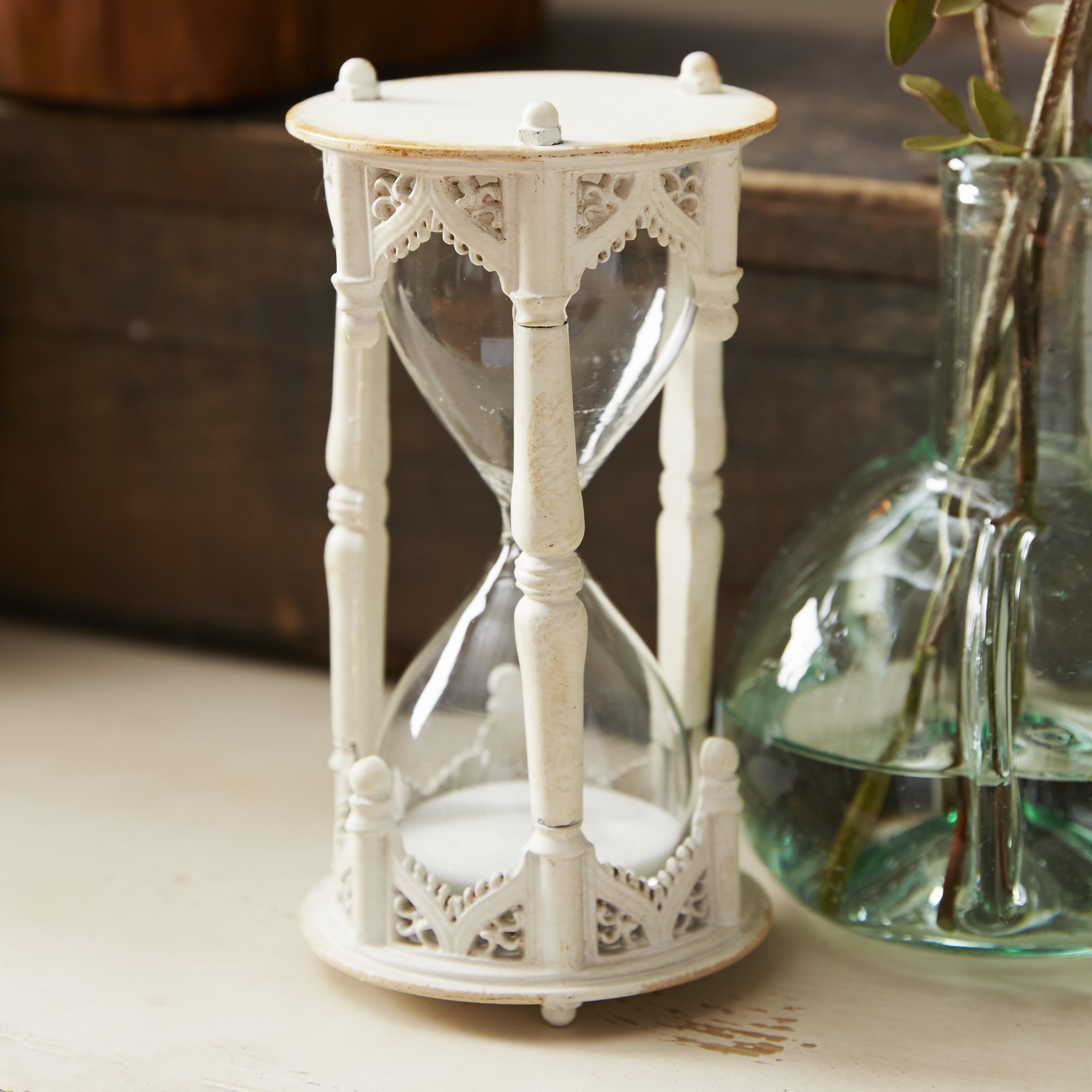 Metal Hourglass Wayfair 1416