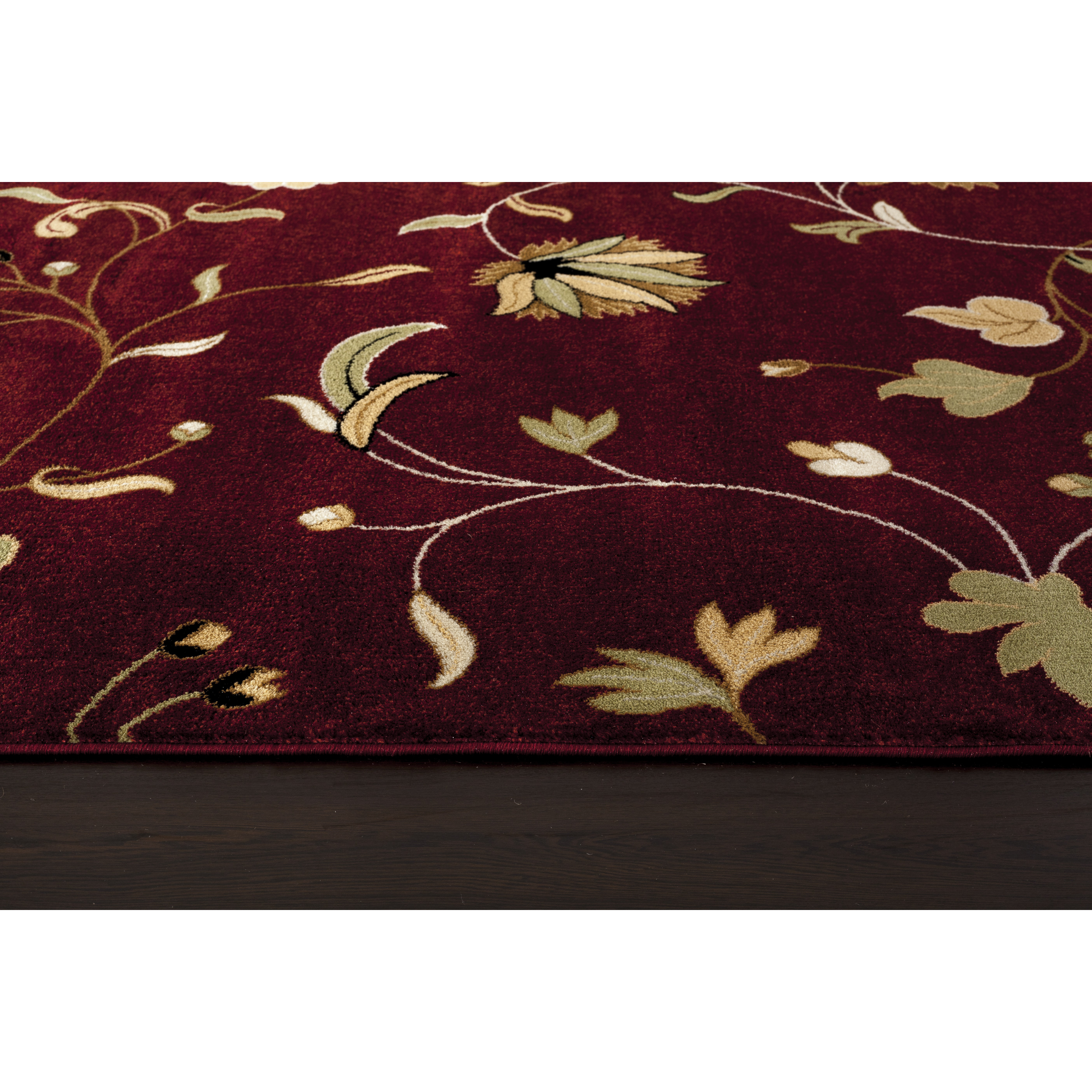 Persianrugs Tobis Oriental Burgundy Area Rug & Reviews Wayfair