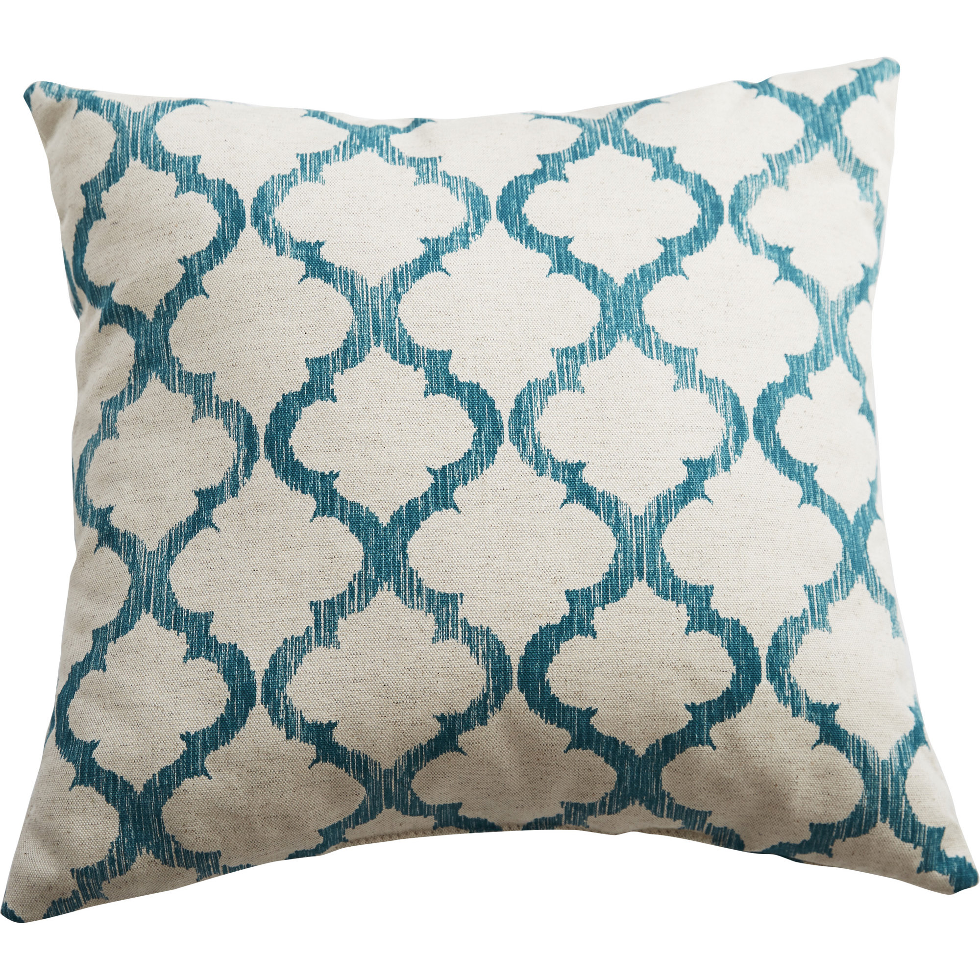 Swan Dye and Printing Linen Throw Pillow & Reviews Wayfair