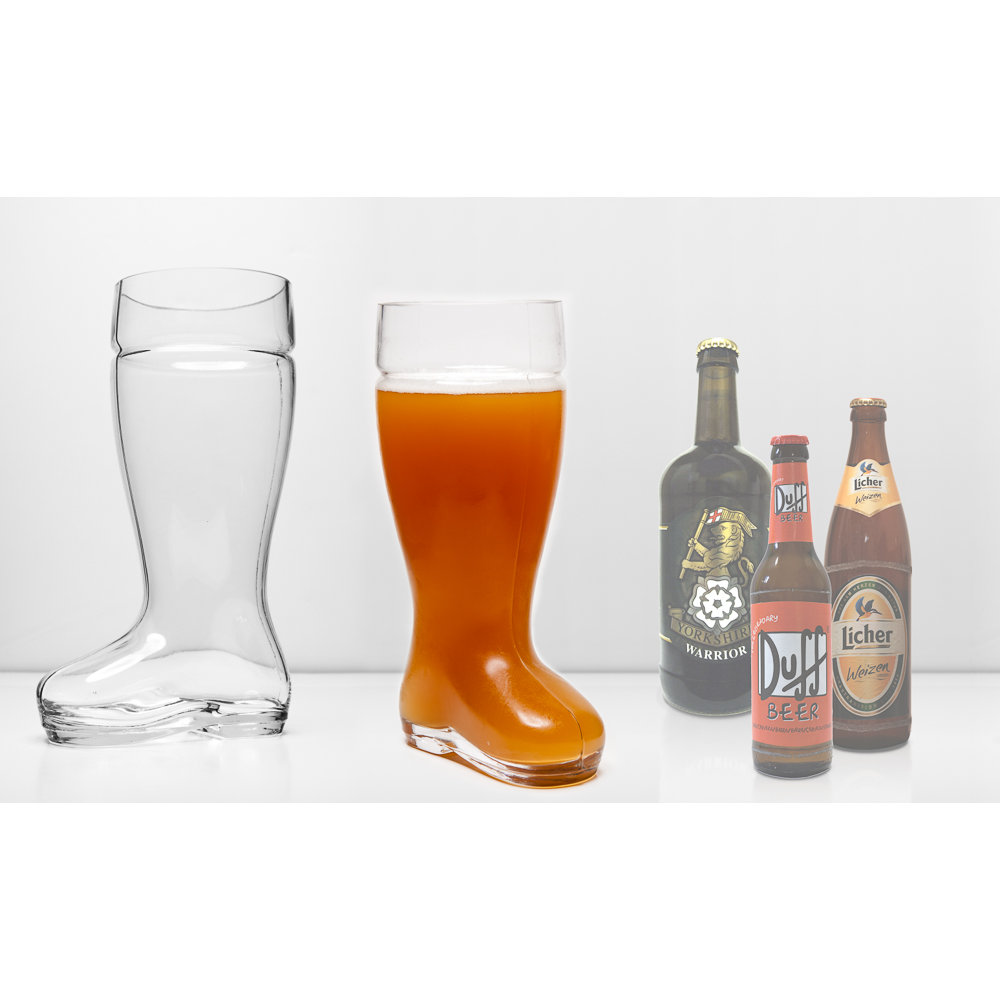 Oktoberfest 72 Oz. Boot Beer Glass Wayfair
