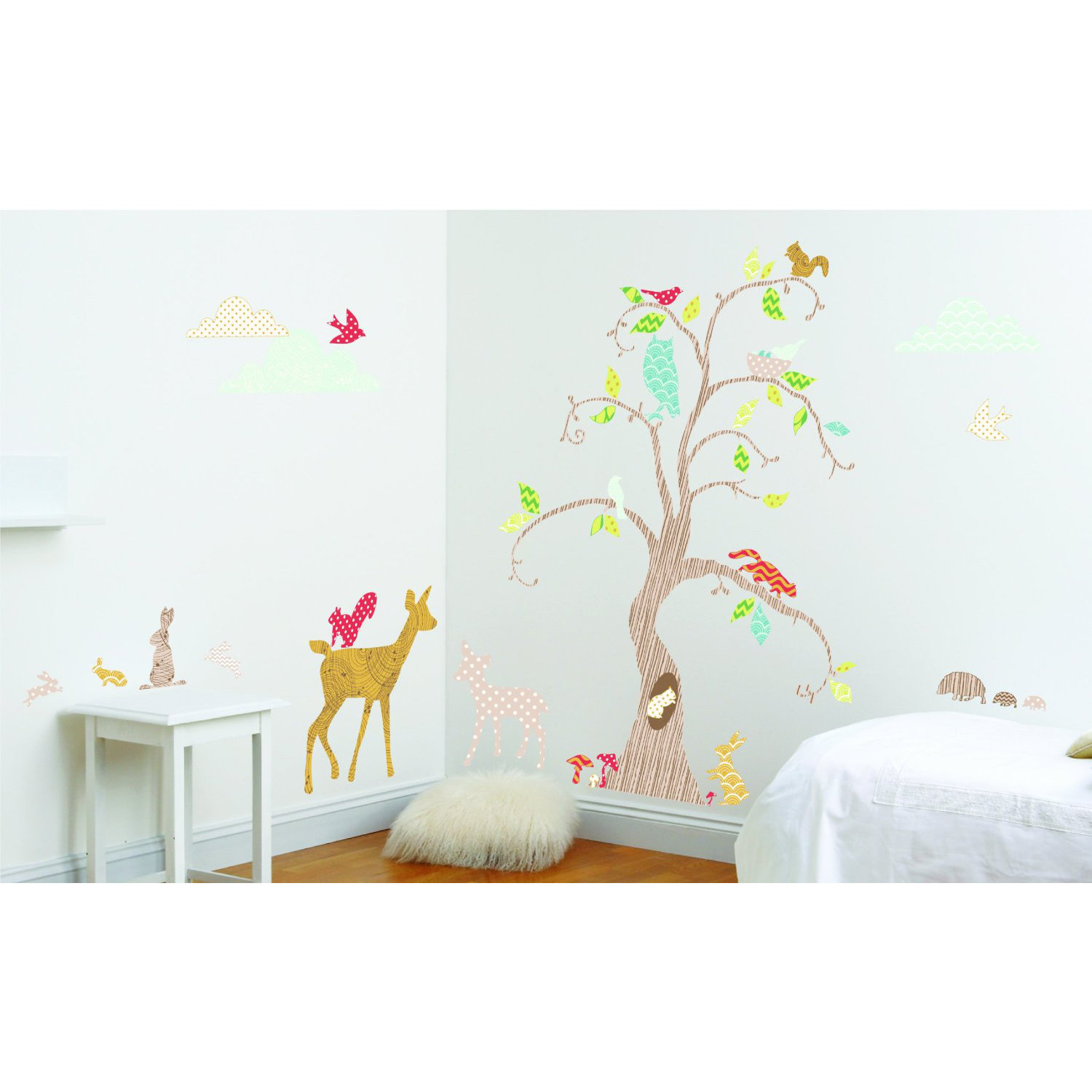 Woodland Tree Room Décor Kit Wall Decal Wayfair