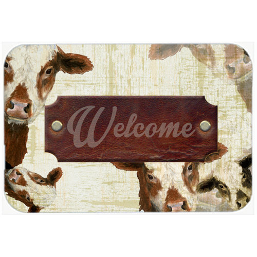 Cow Kitchen/Bath Mat Wayfair
