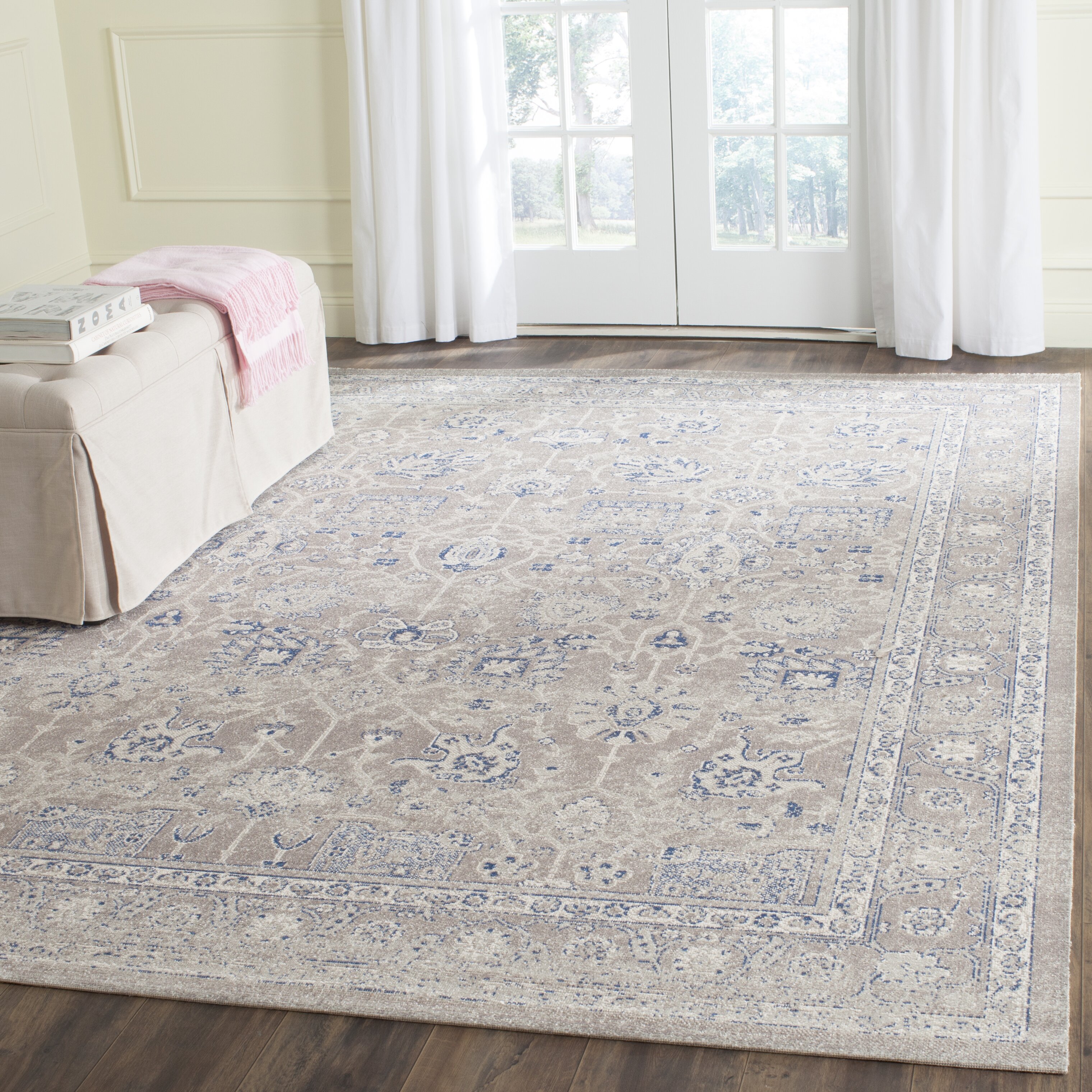 Darby Home Co Patina Taupe/Beige Taupe Area Rug & Reviews Wayfair