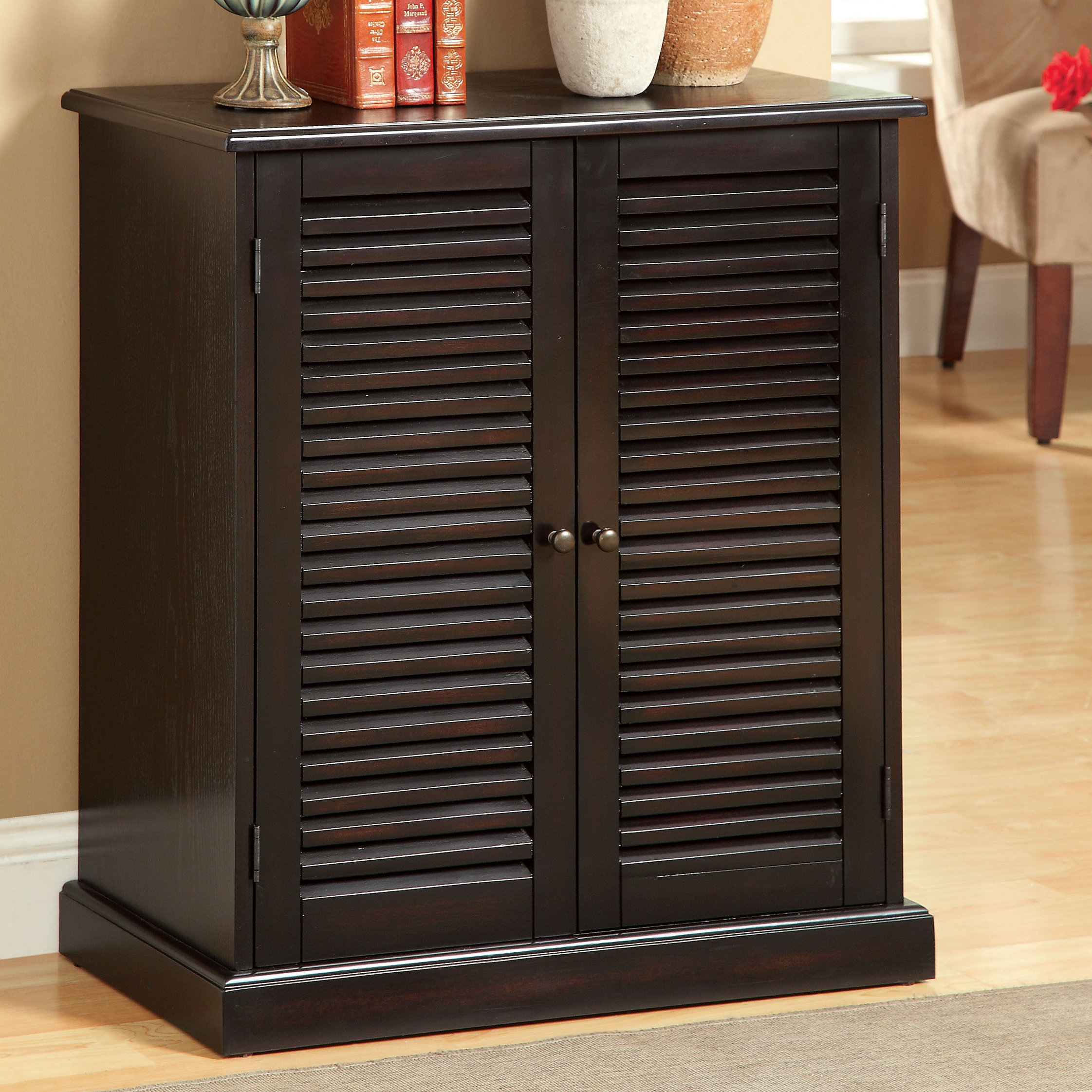Darby Home Co Polton Louvre 20Pair Shoe Storage & Reviews