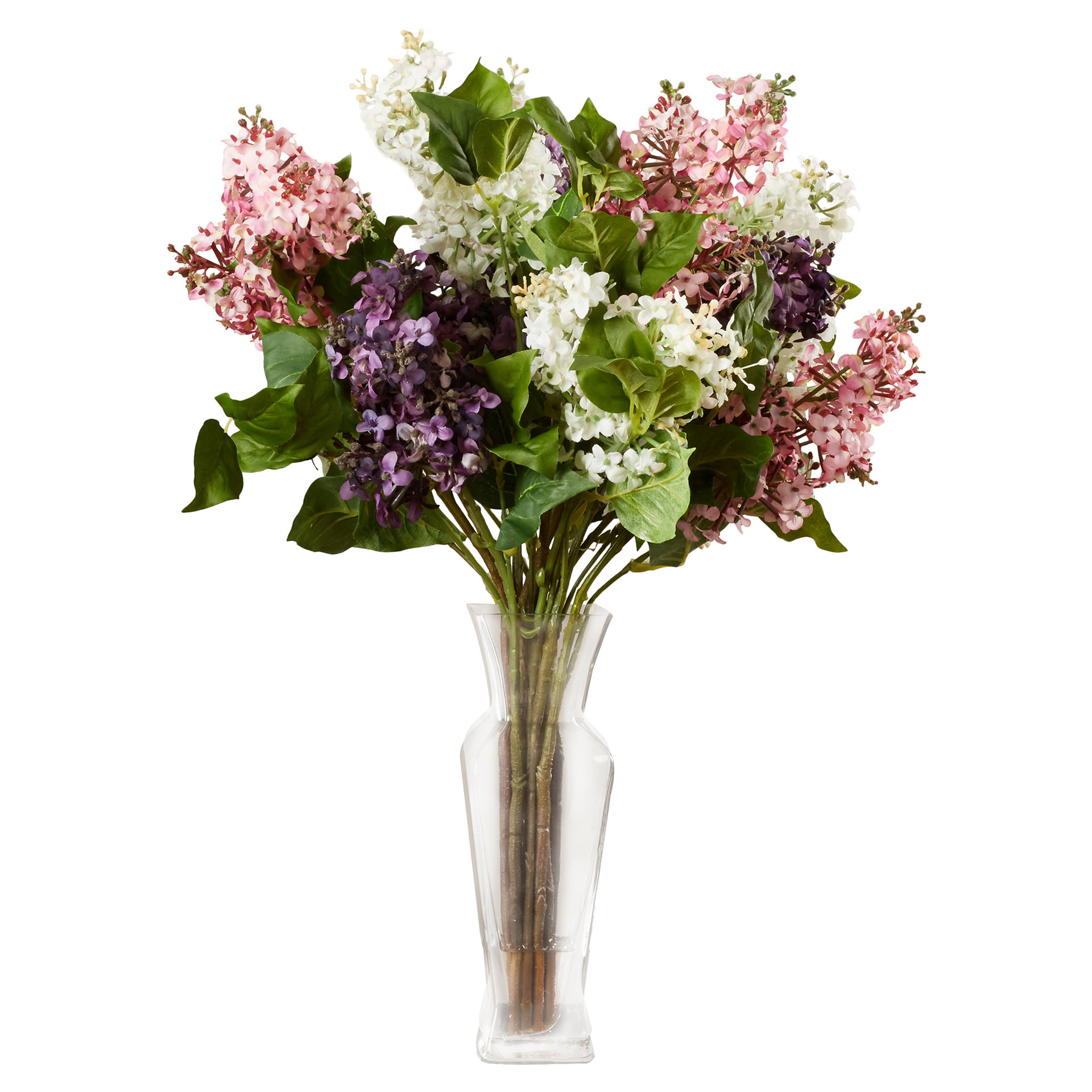 Darby Home Co Glenham Lilac Silk Flower Arrangement & Reviews Wayfair