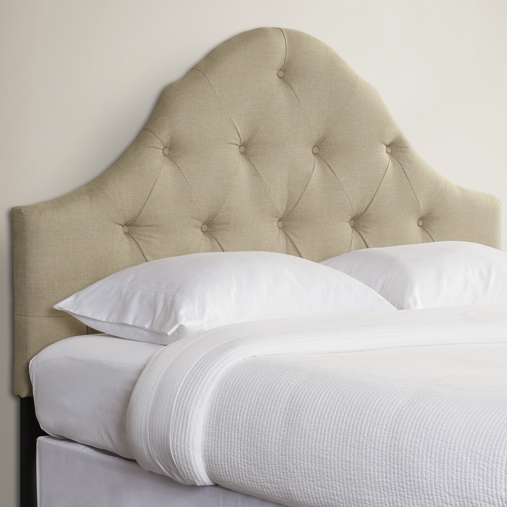 Neiman Upholstered Curved Headboard Wayfair