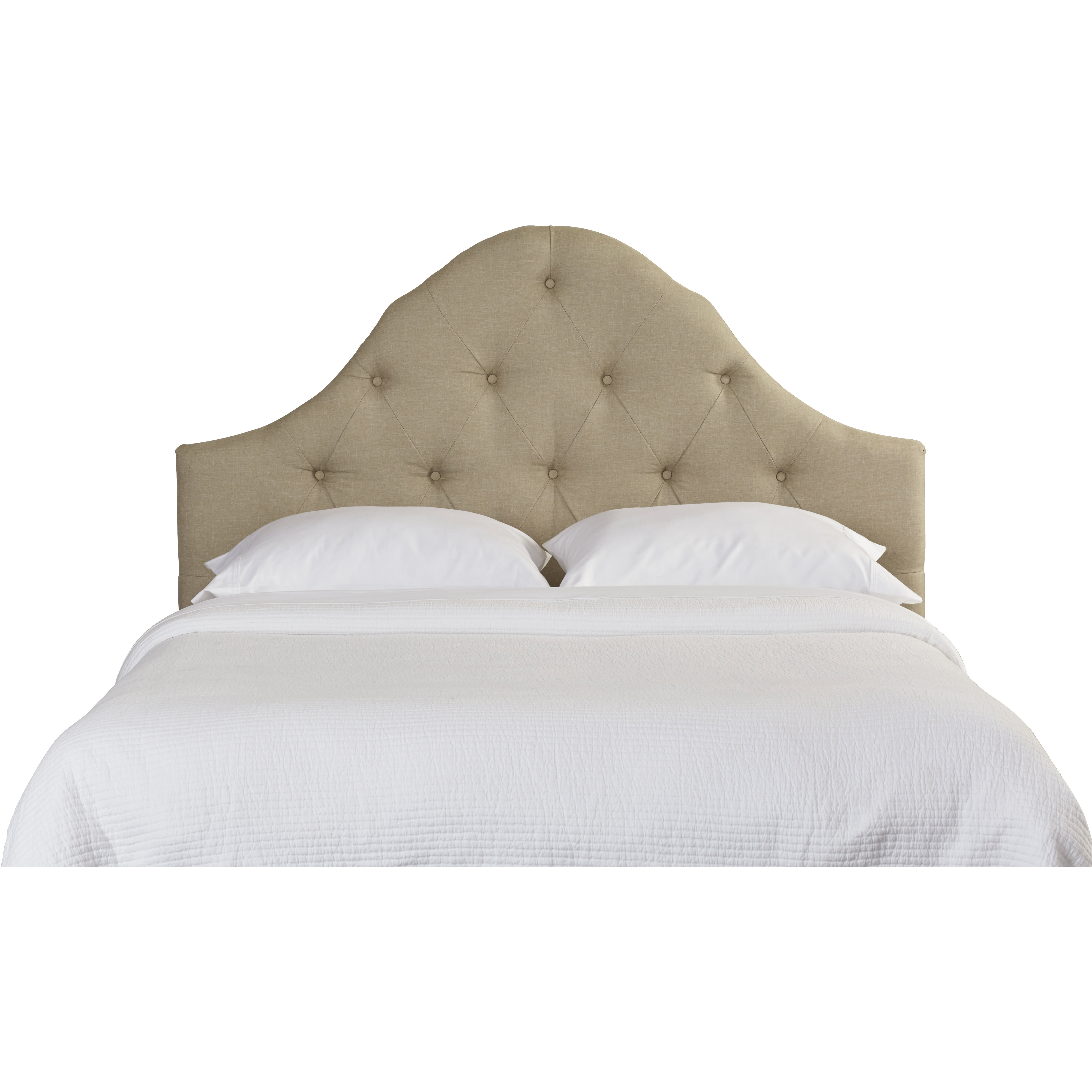 Neiman Upholstered Curved Headboard Wayfair