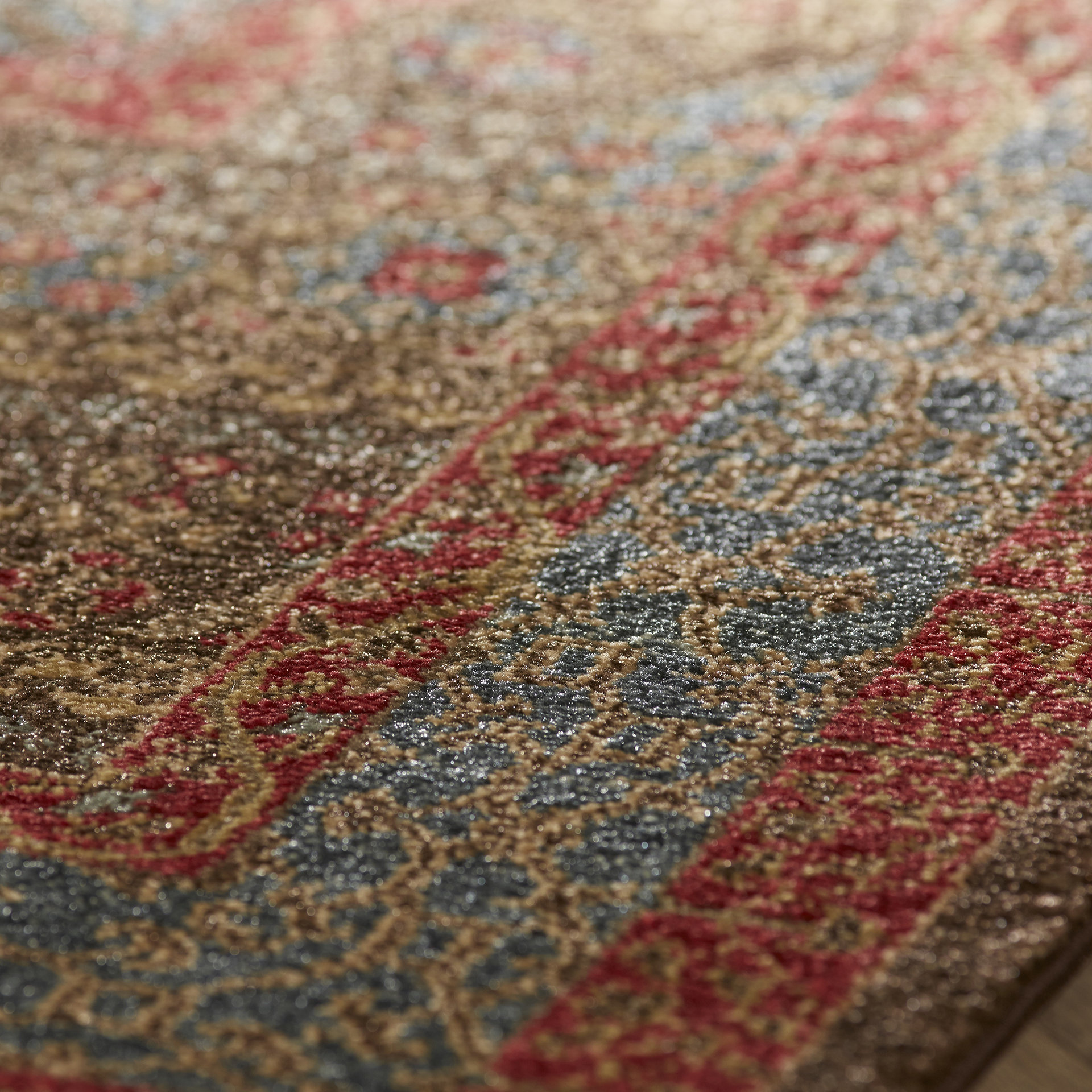 Alto Blue/Red Area Rug Wayfair