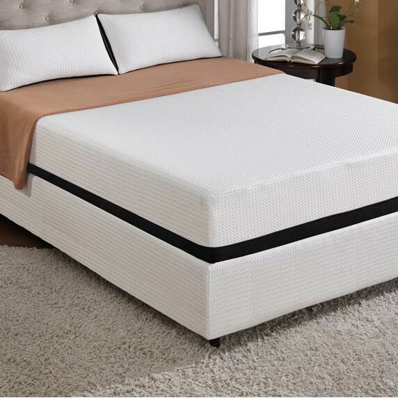 Symple Stuff 10 Memory Foam Mattress And Reviews Wayfair 2935