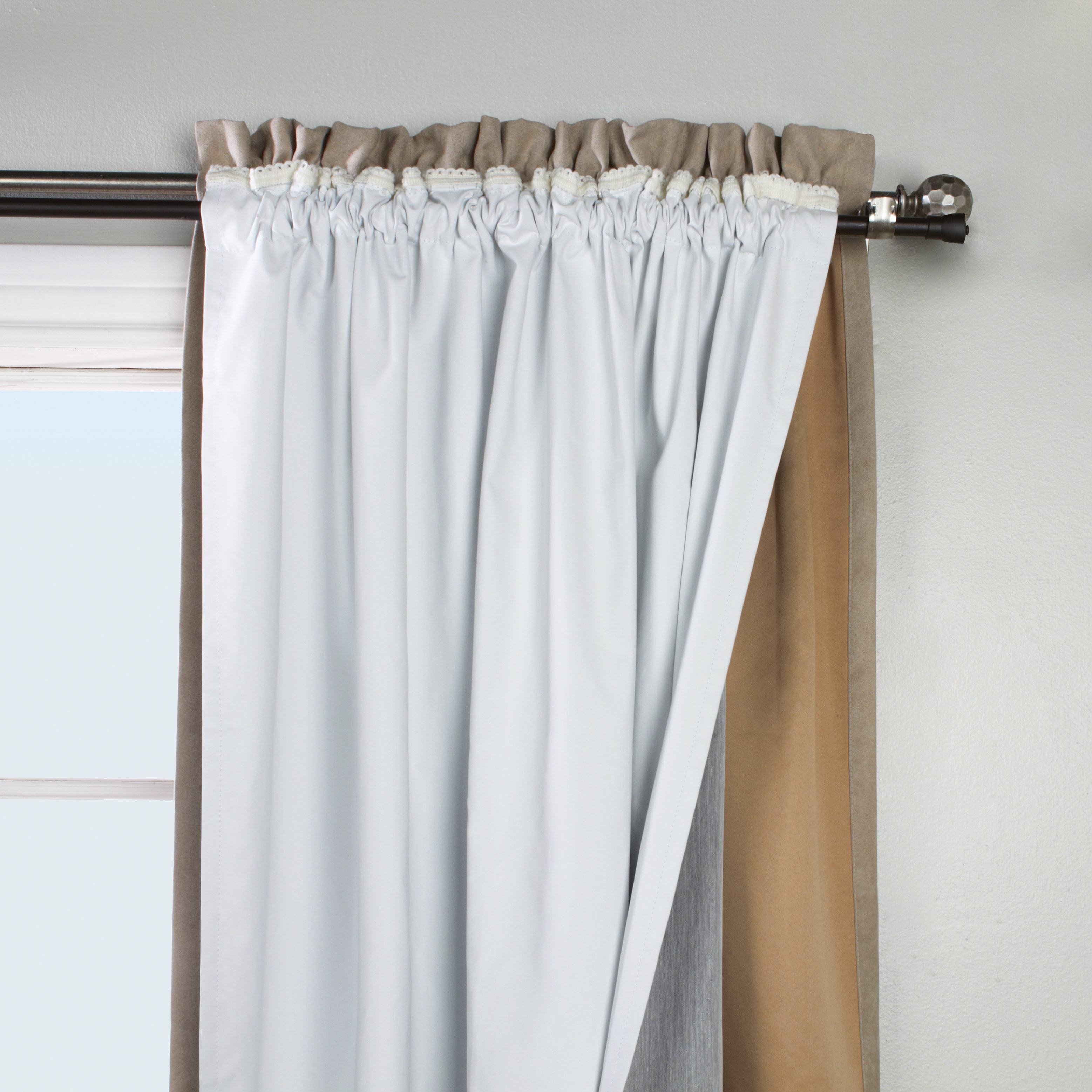 Dorset Single Panel Curtain Liner Wayfair