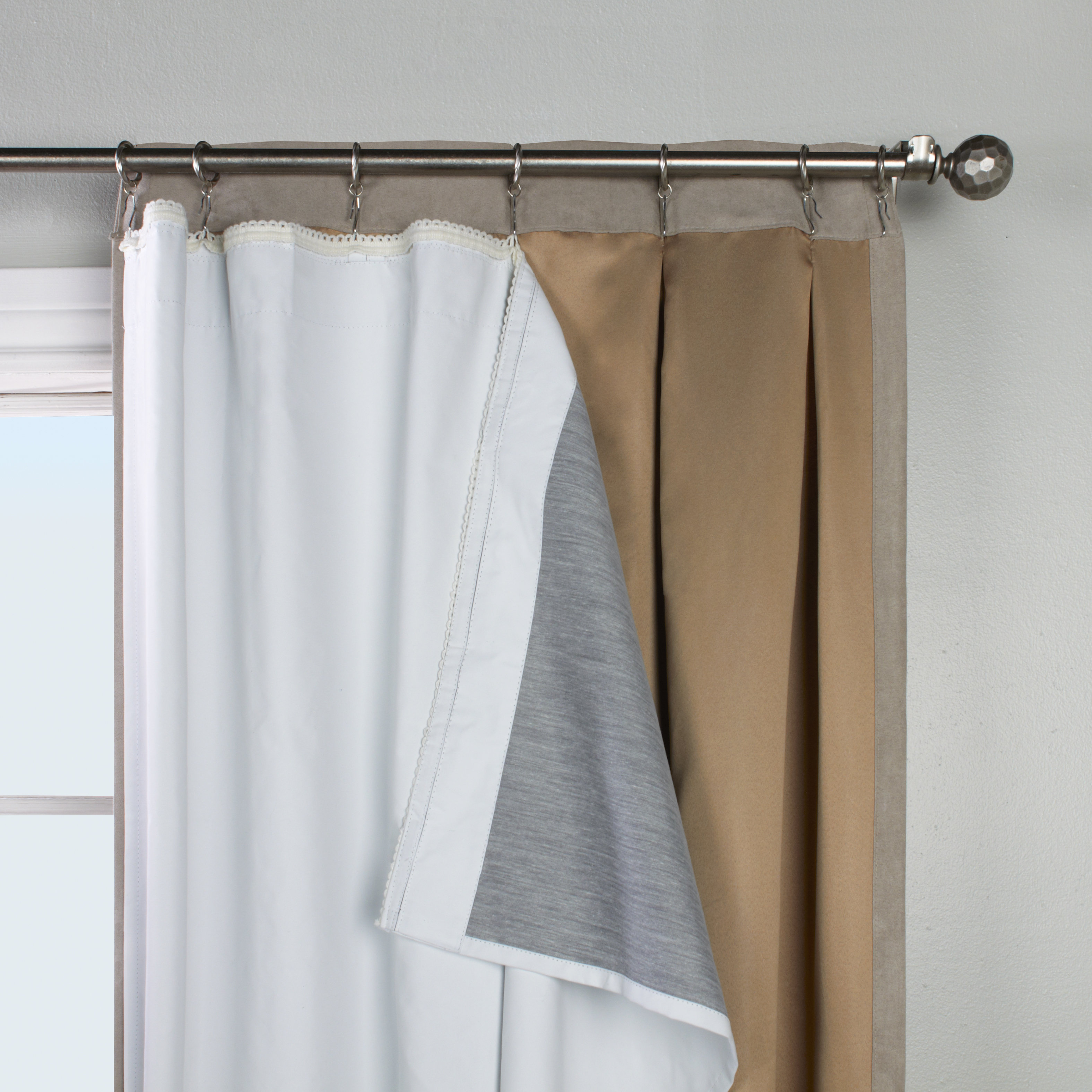 Dorset Single Panel Curtain Liner Wayfair