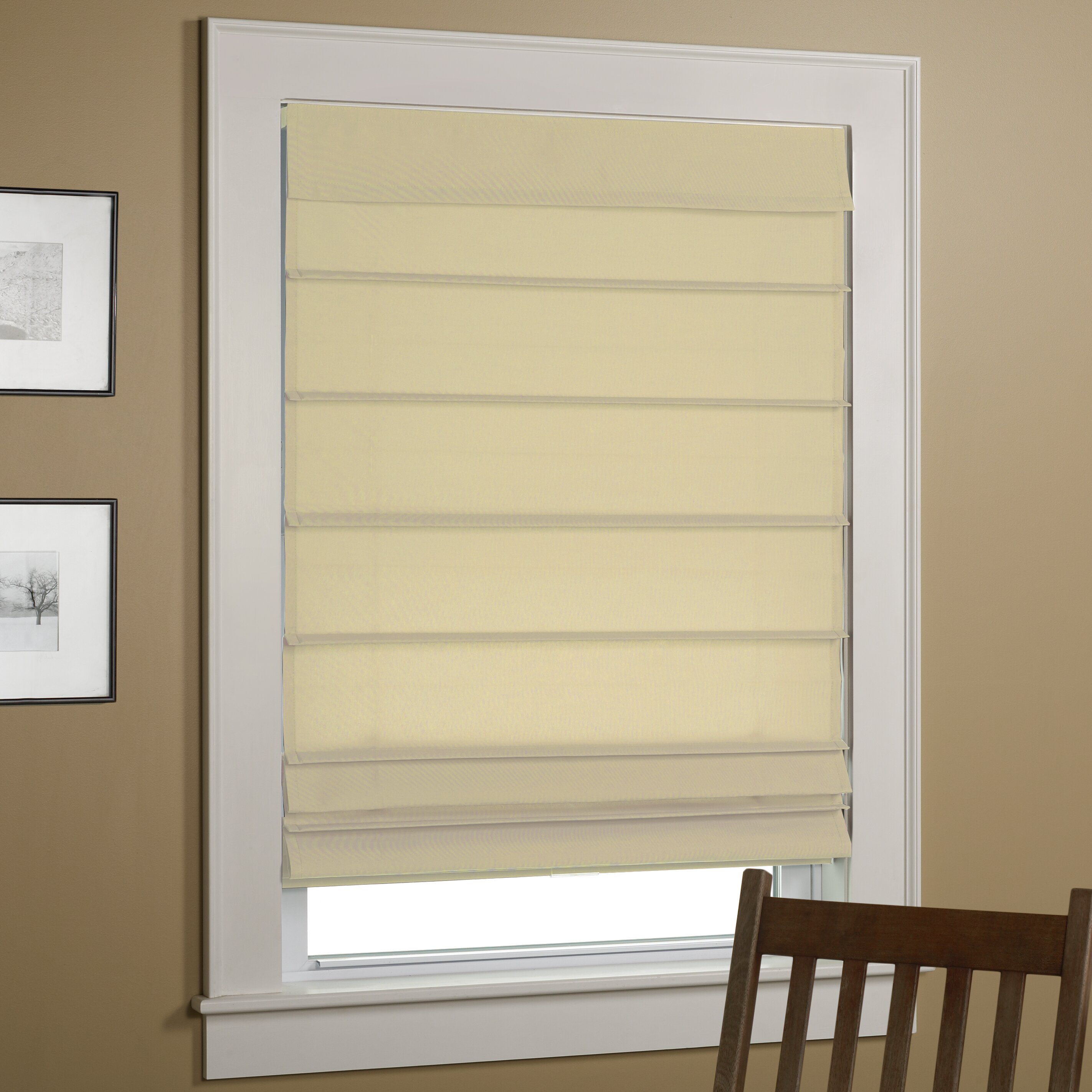 Colt Thermal Backed Roman Shade | Wayfair