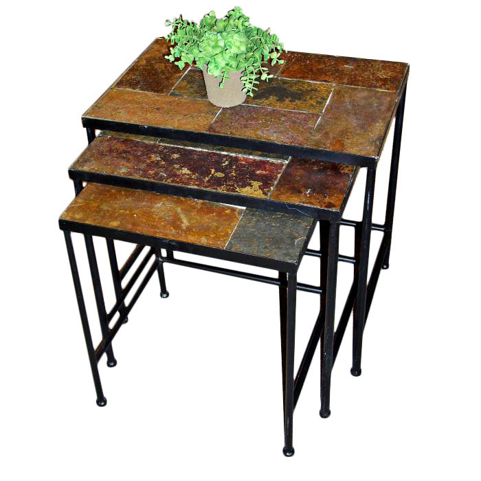 Barker Ridge 3 Piece Nesting Table Set Wayfair