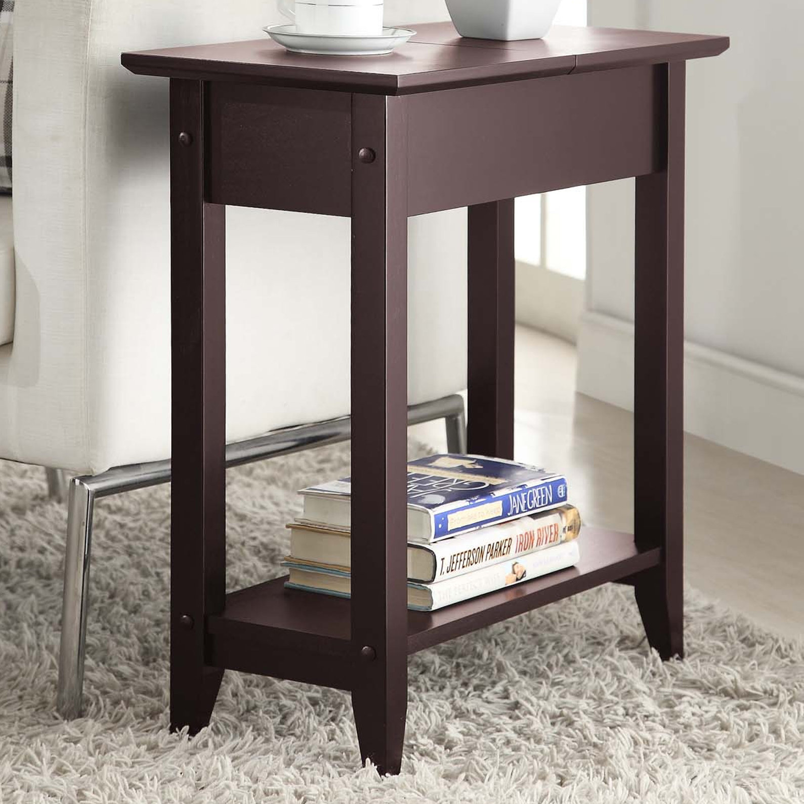Charlton Home Williams Flip Top End Table & Reviews Wayfair