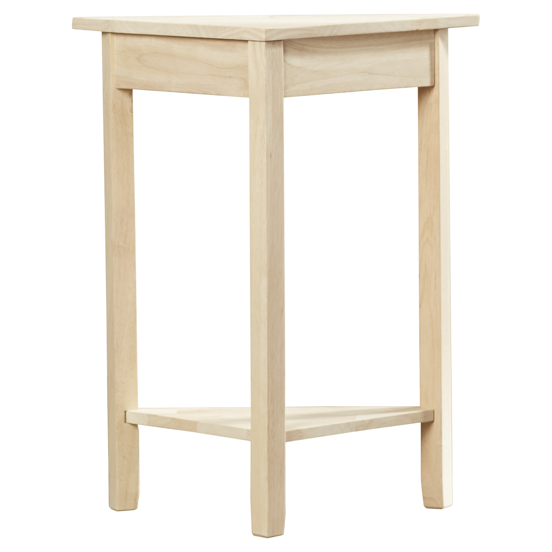 Charlton Home Luippold Corner Side Table & Reviews Wayfair
