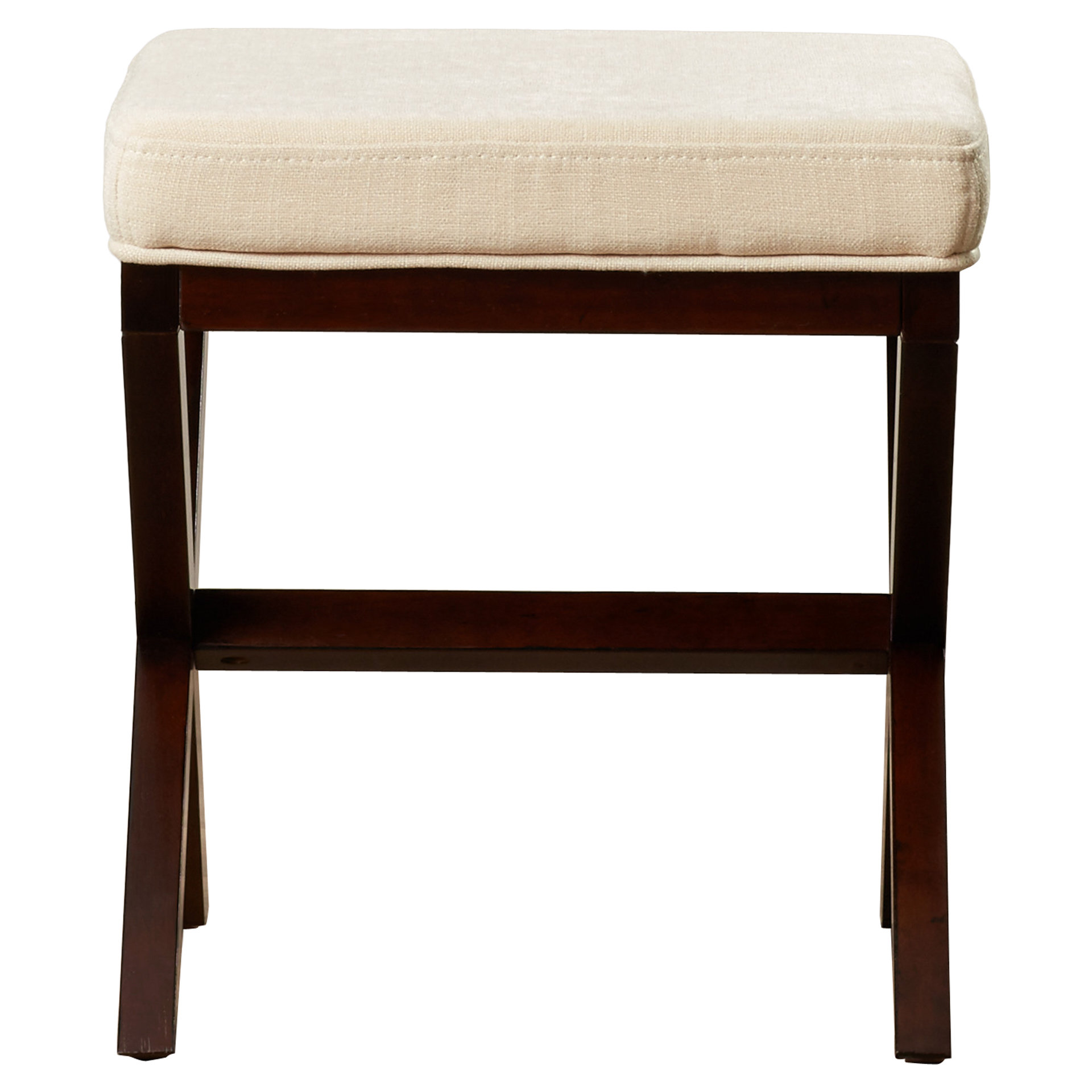 Charlton Home Milford Wood Vanity Stool & Reviews Wayfair