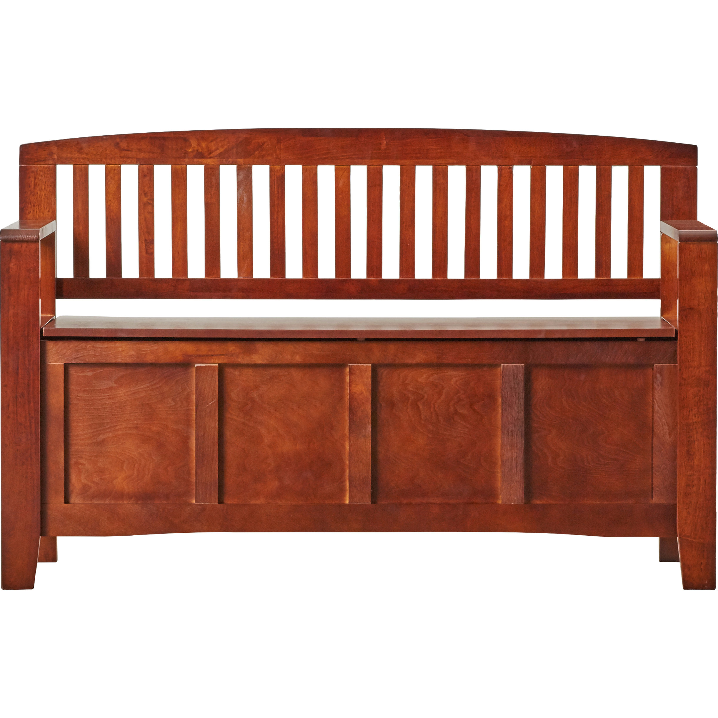 Bush Creek Solid Wood Storage Entryway Bench Wayfair