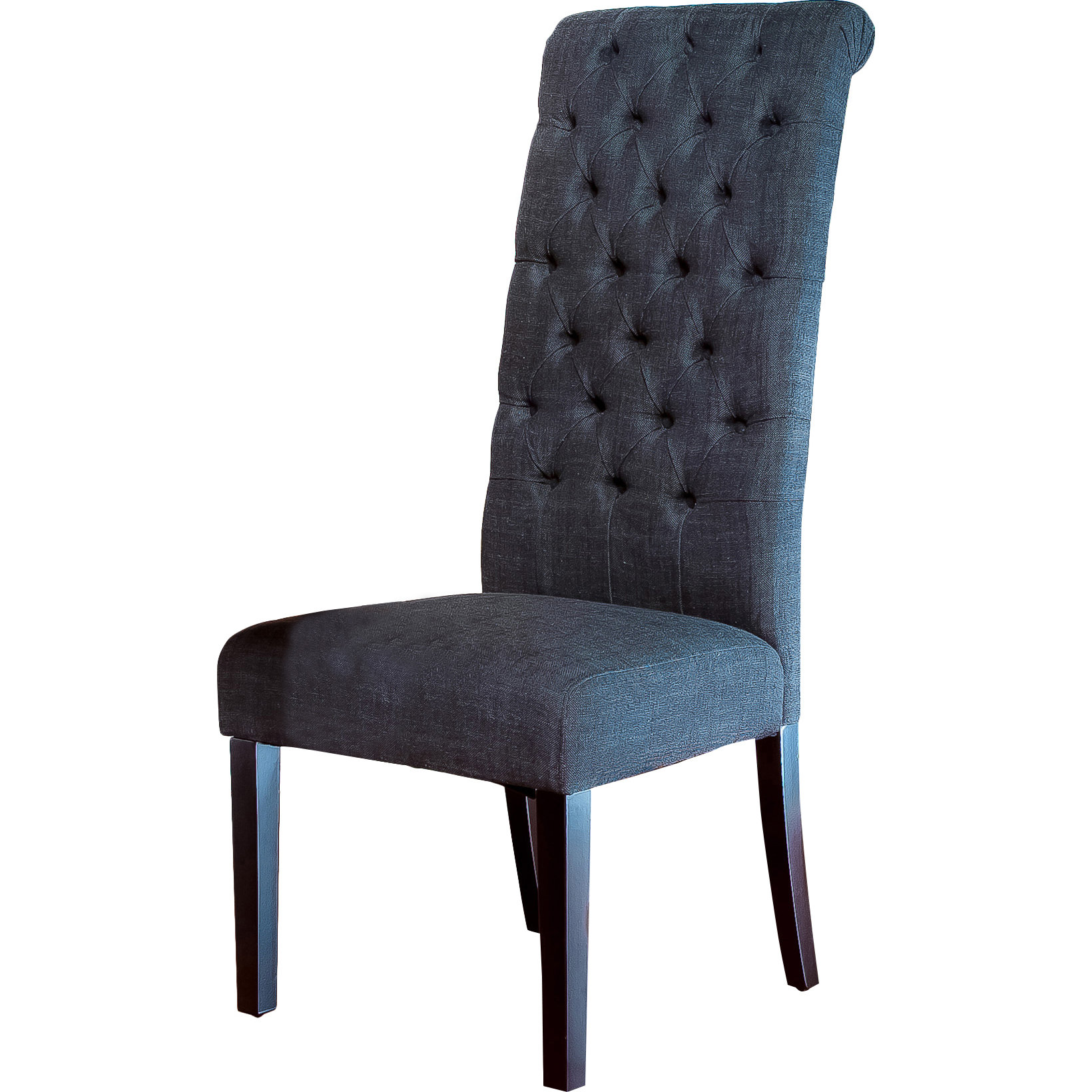 Charlton Home Estbury Tall Tufted Upholstered Dining Chair ... on {keyword}