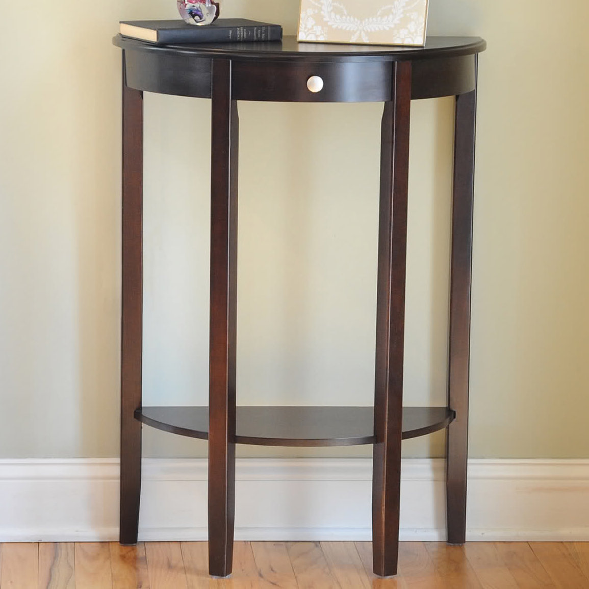 Varick Gallery Melville Half Moon Console Table & Reviews Wayfair