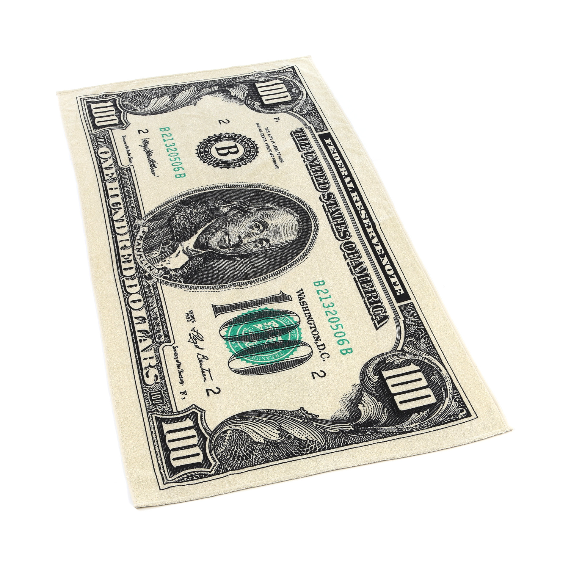 100 Dollar Bill Beach Towel Wayfair