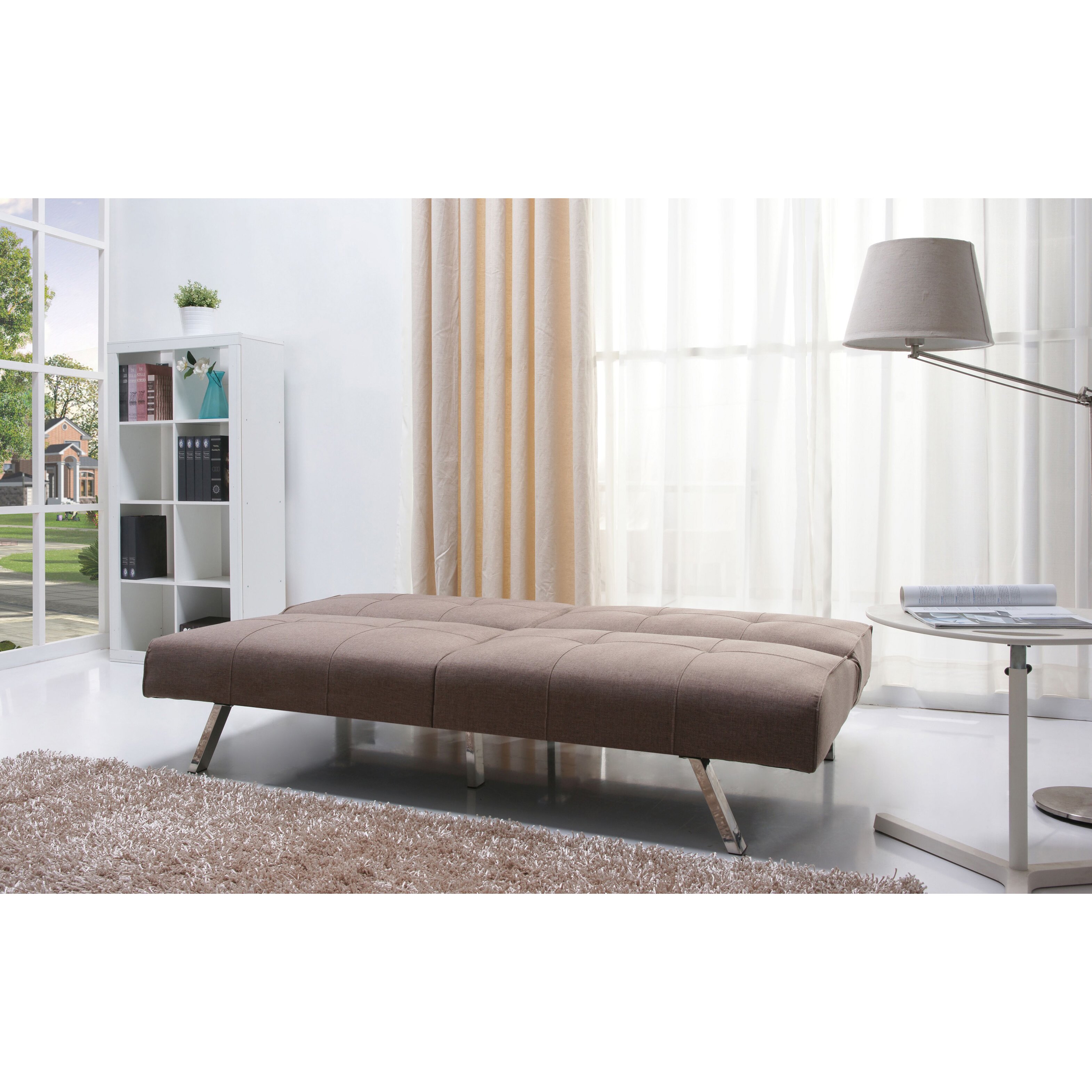 Varick Gallery Rosehill Foldable Futon Sofa Bed & Reviews | Wayfair