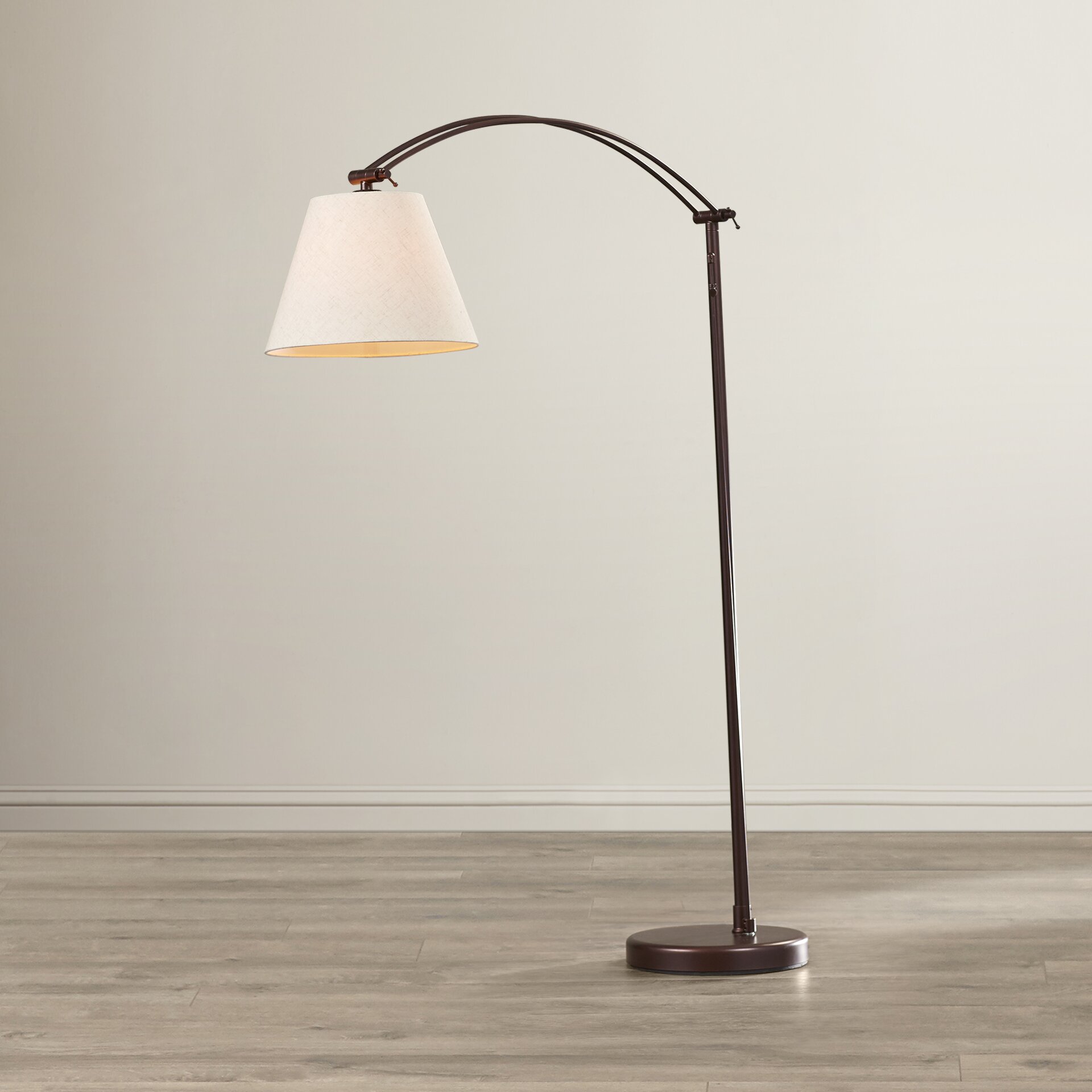 Faulkner 61" Arched Floor Lamp | Wayfair