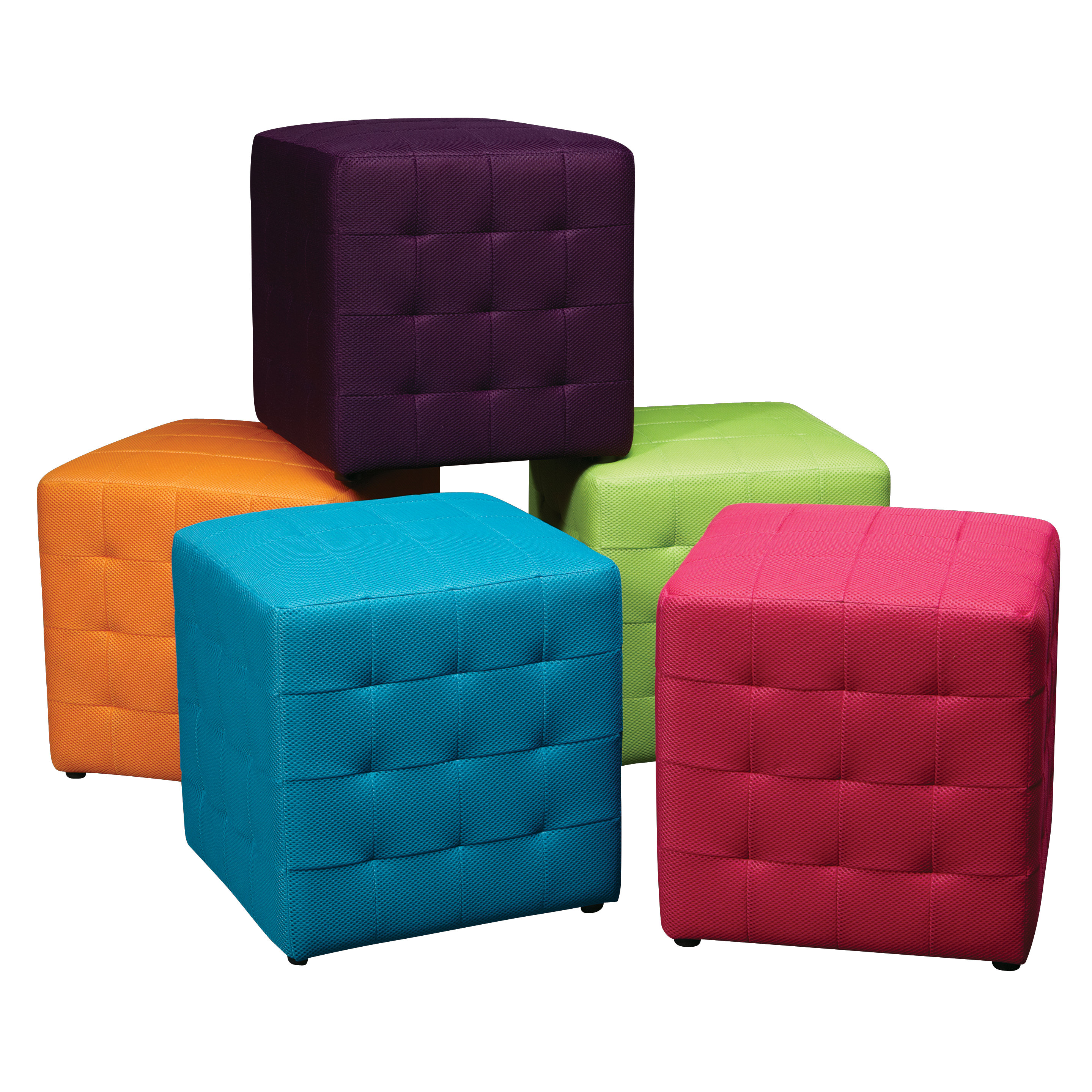 Varick Gallery Tipton 15" Cube Ottoman & Reviews Wayfair