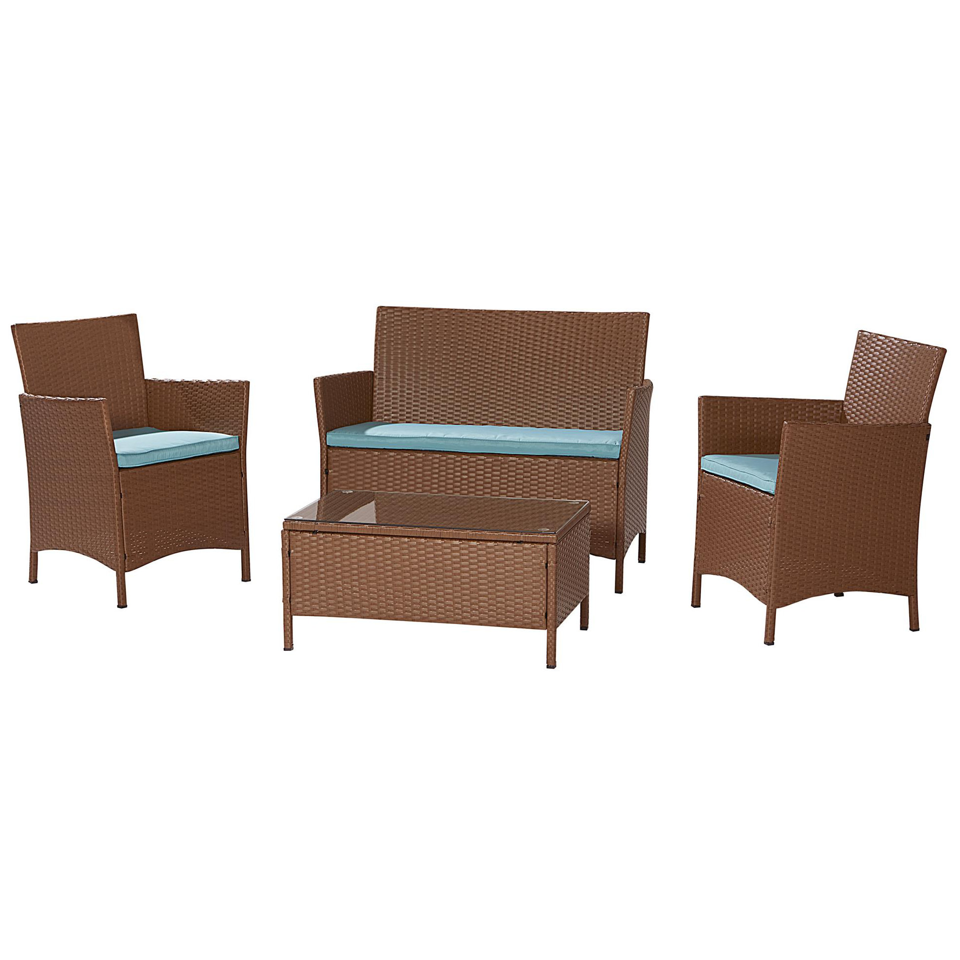 Varick Gallery Jamaica 4 Piece Seating Group with Cushions & Reviews Wayfair.ca