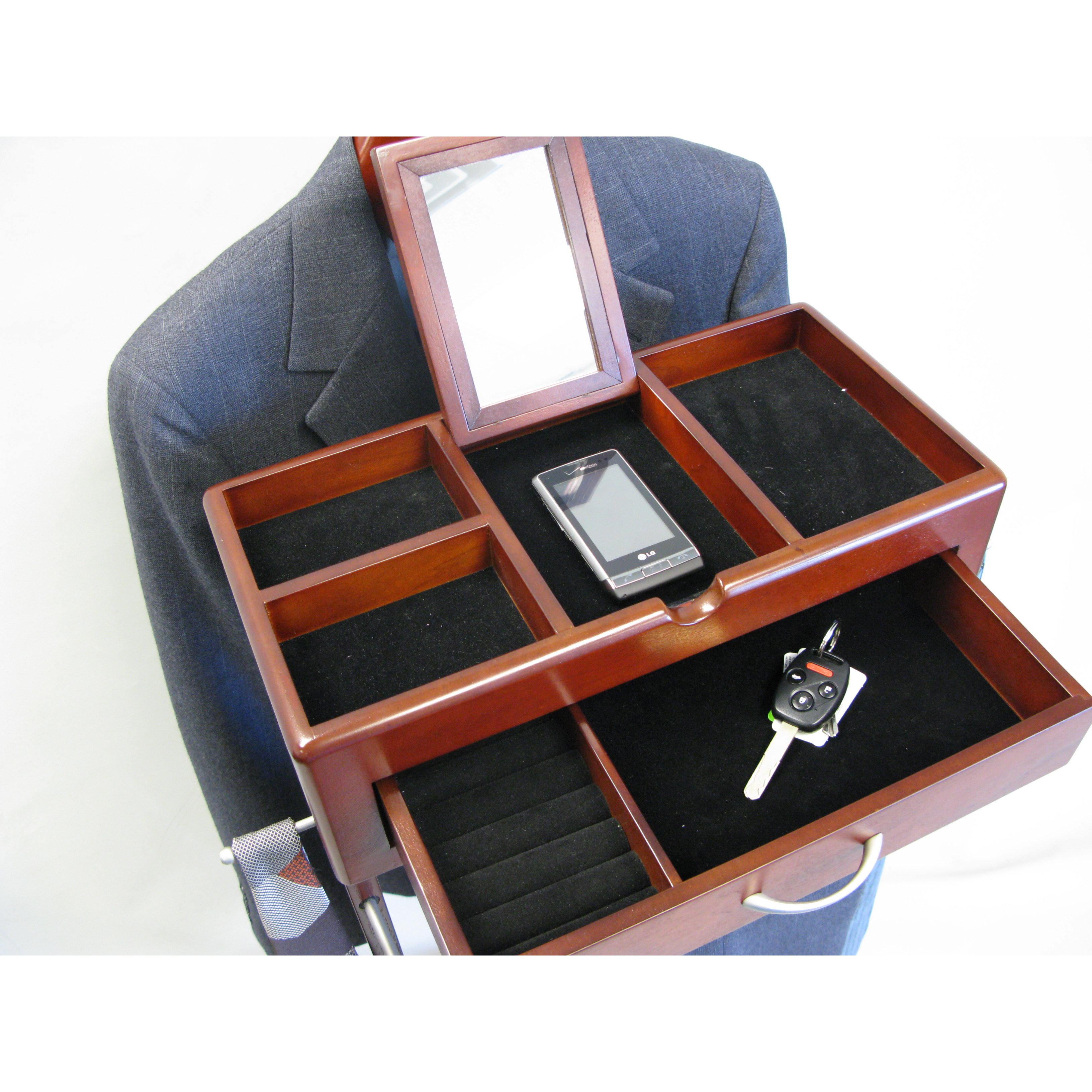 Pressley Jewelry Valet Stand Wayfair