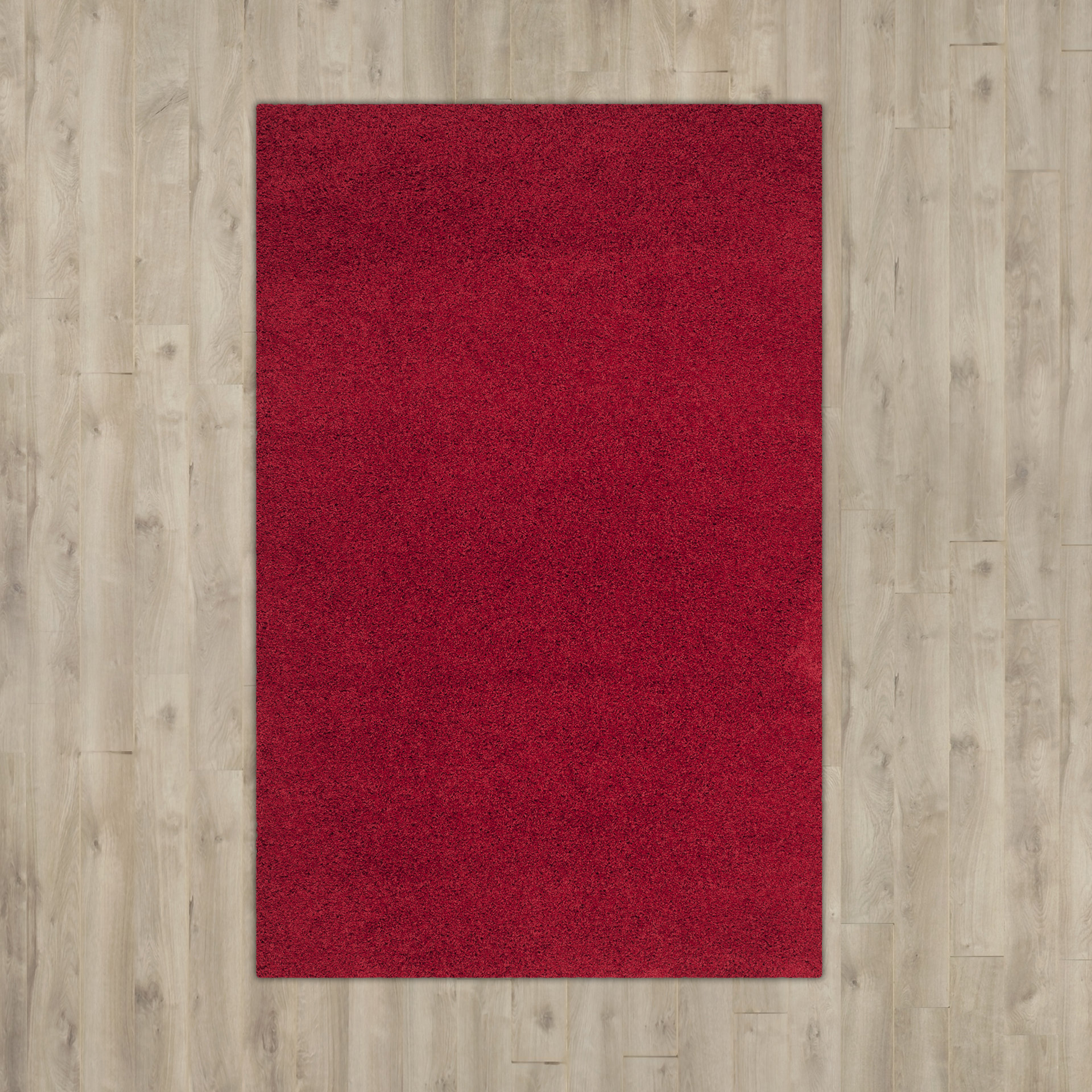 Nickols Shag Red Area Rug Wayfair