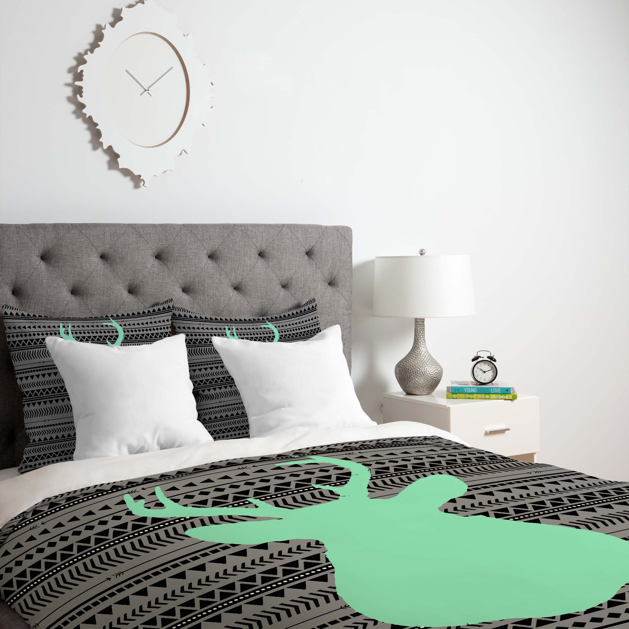 Forst Deer And Aztec Lightweight Duvet Cover Wayfair forst-deer-and-aztec-lightweight-duvet-cover-wayfair