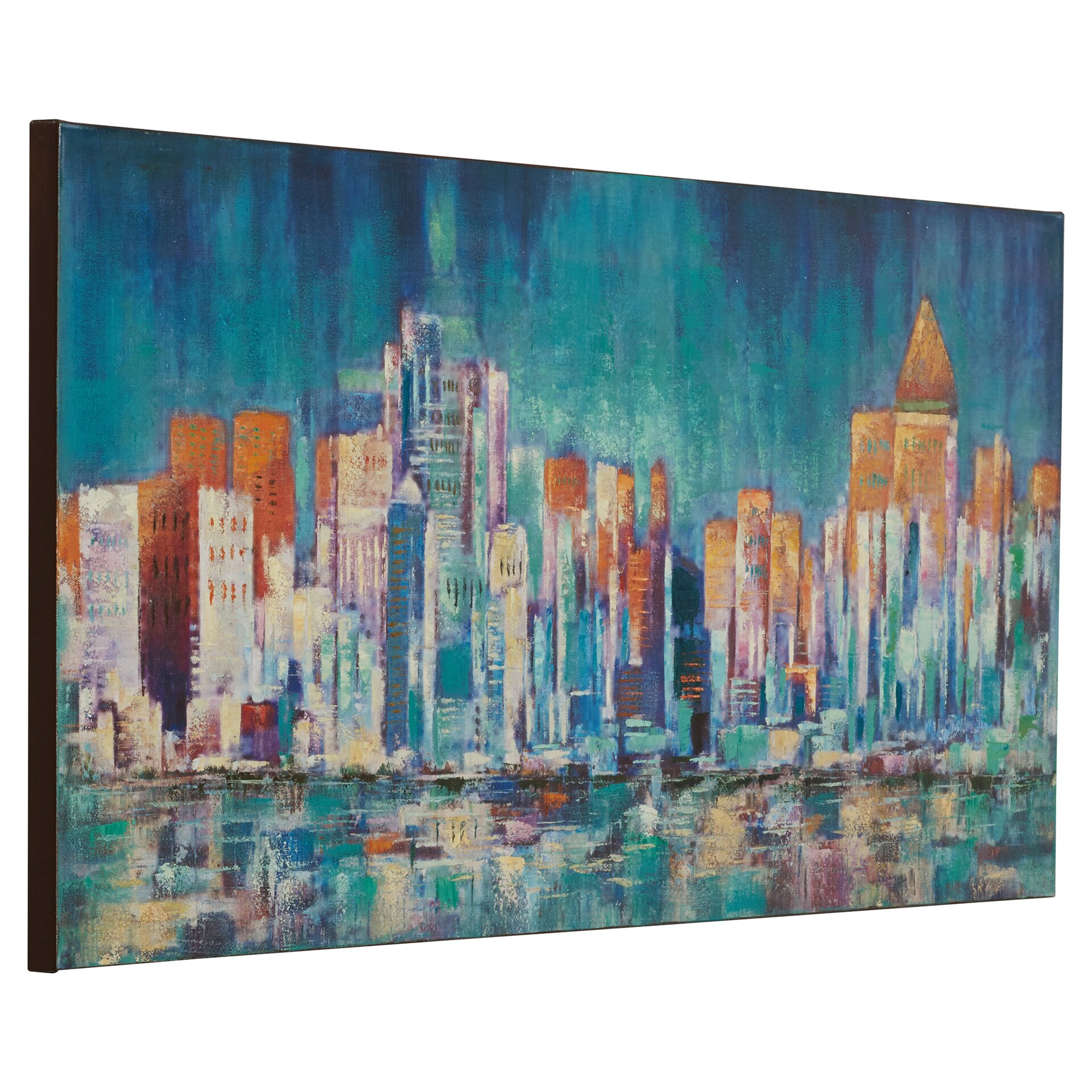 Brayden Studio City Life Painting Print on Wrapped Canvas & Reviews ...