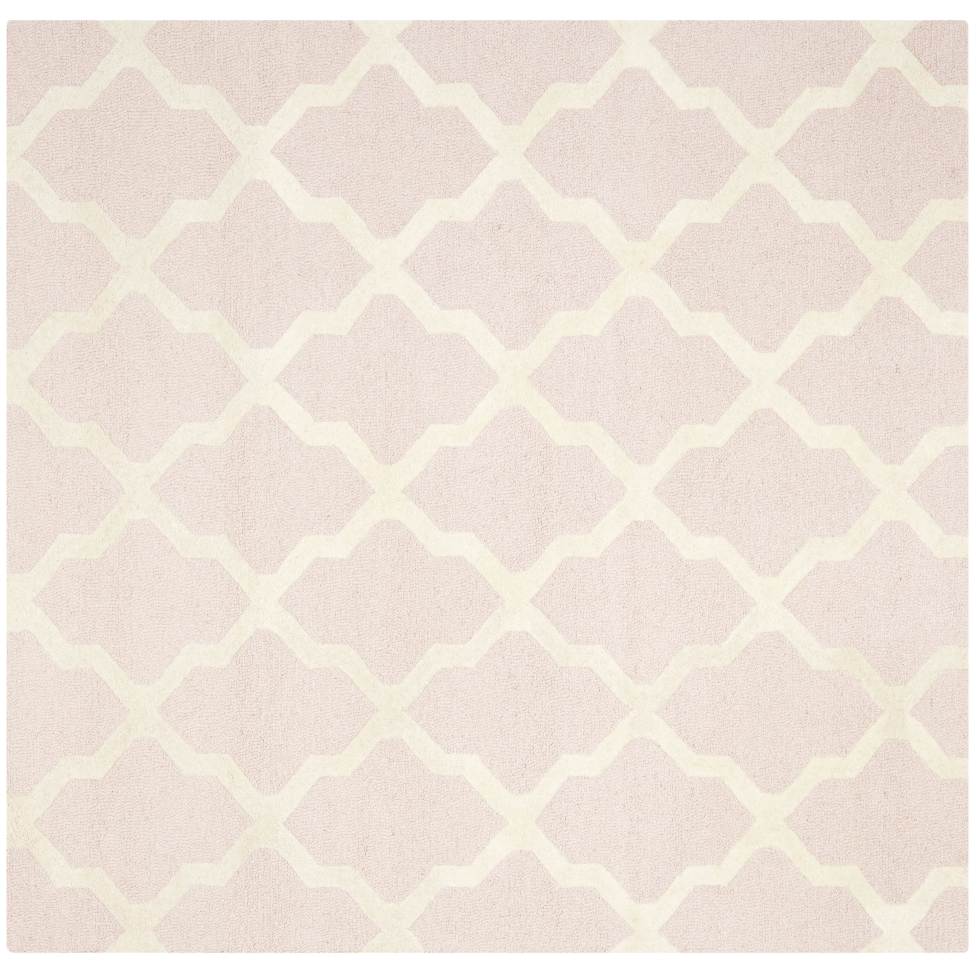 Light Pink/Ivory Area Rug Wayfair