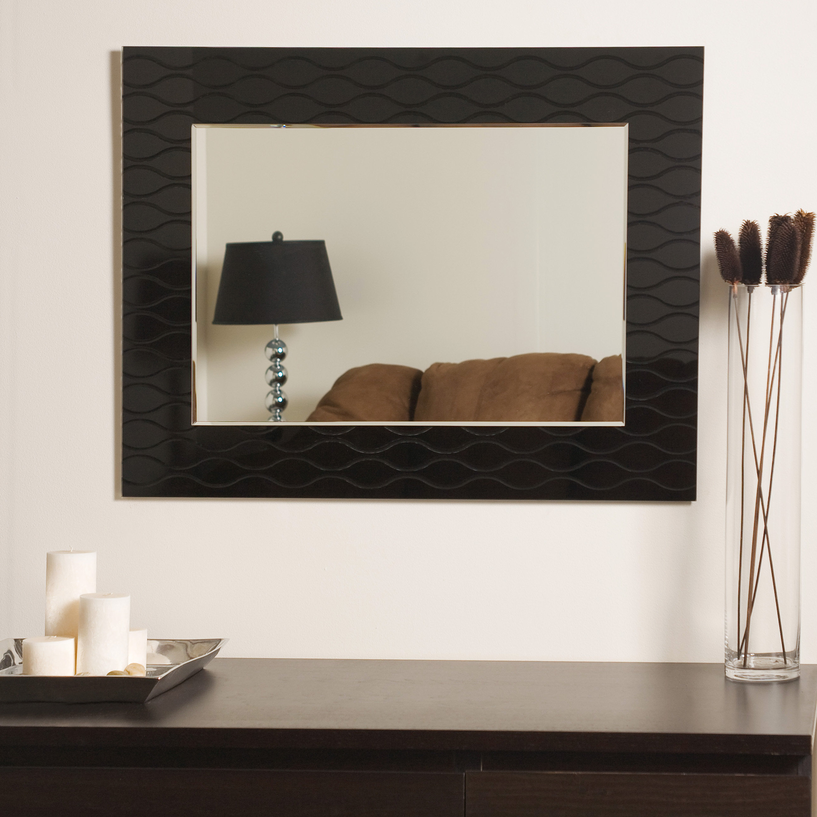 St Modern Wall Mirror Wayfair