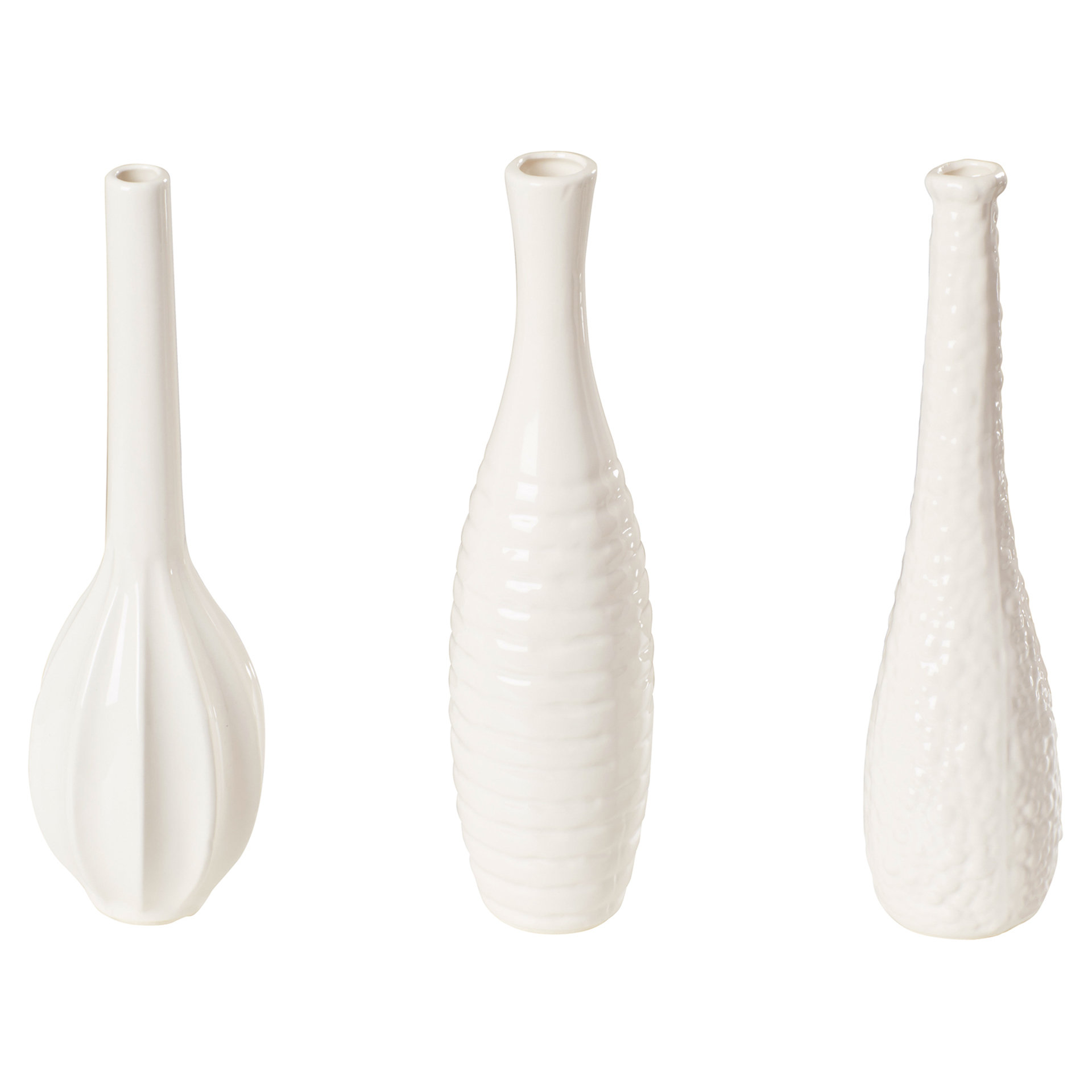 Langford 3 Piece Ceramic Vase Set Wayfair