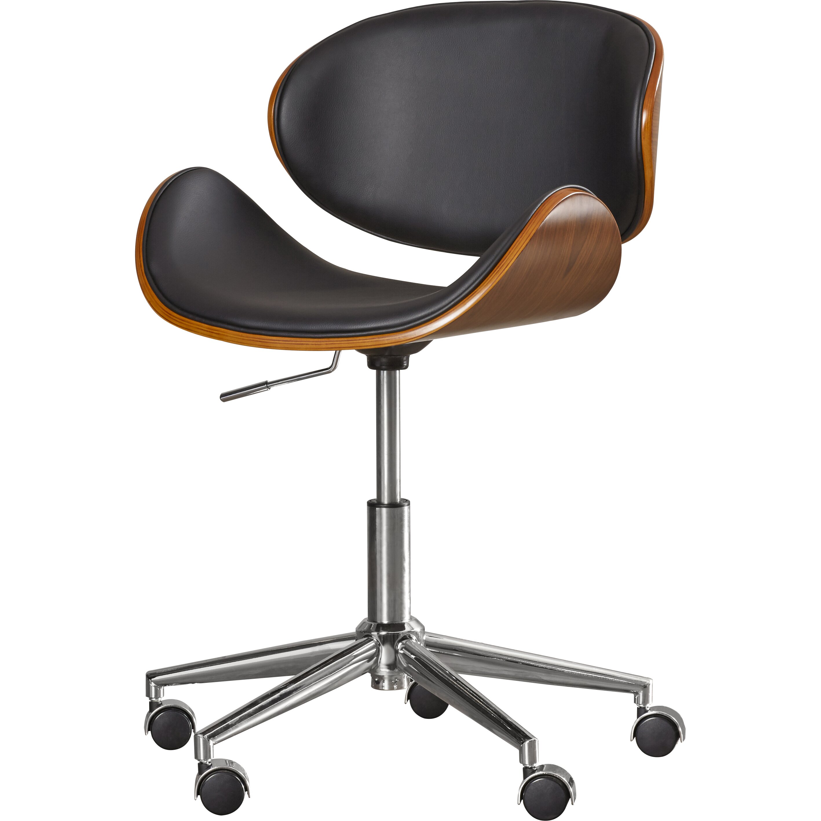 Enzo Mid Back Leather Office Chair WADL7674