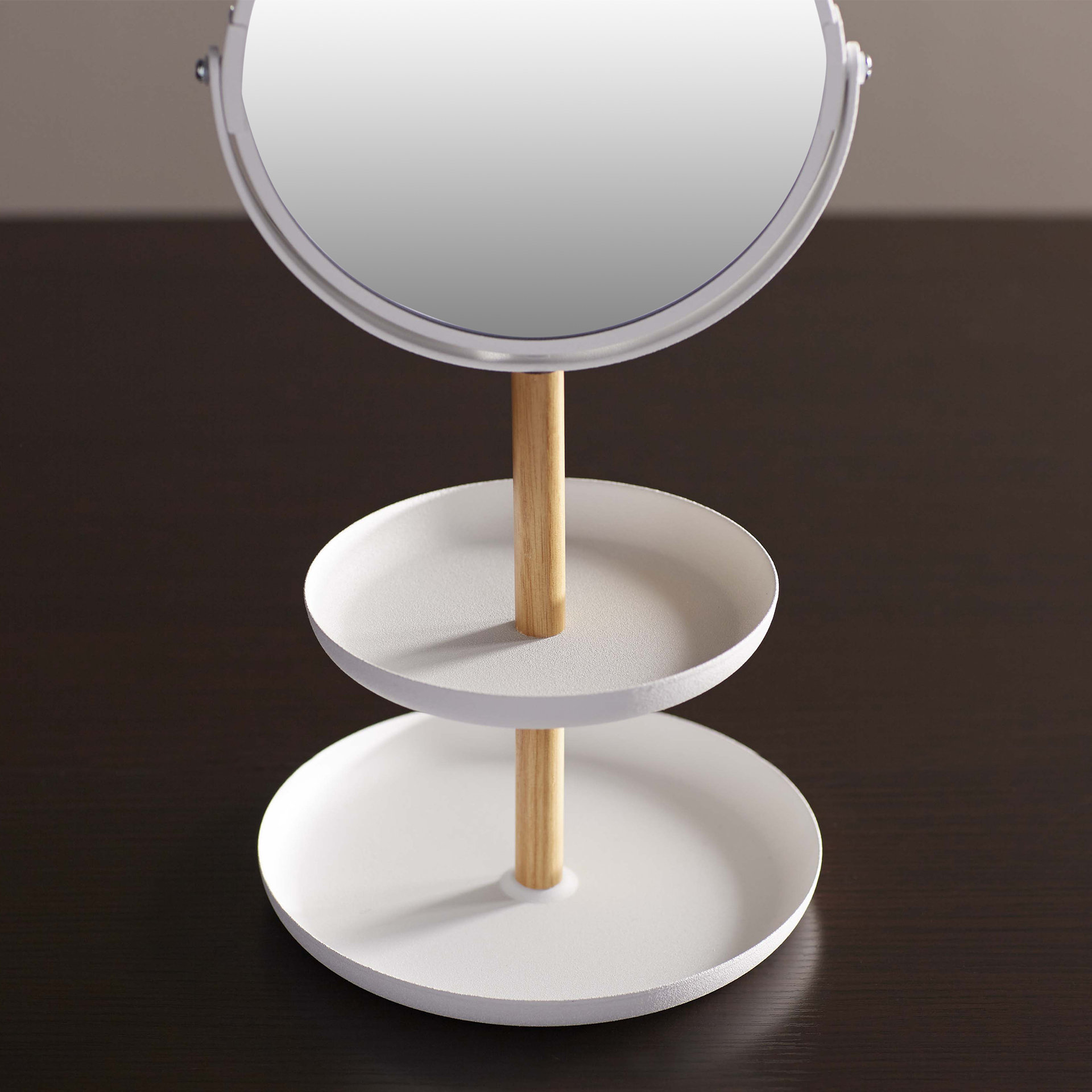 Corrigan Studio Accessory Tray with Mirror and Mirror & Reviews Wayfair