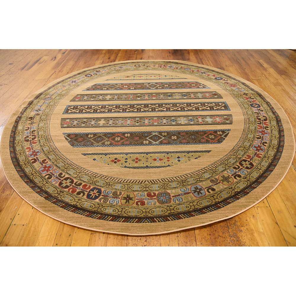 Unique Loom Nomad Tan Area Rug & Reviews Wayfair