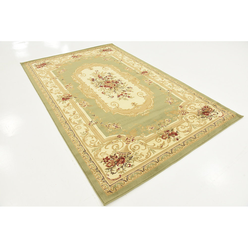 Versailles Green Area Rug Wayfair