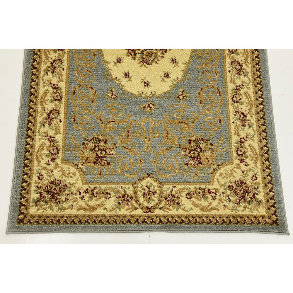 Unique Loom Versailles Light Blue Area Rug & Reviews Wayfair