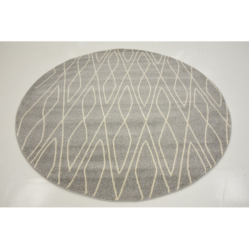 Morocco Gray Area Rug Wayfair